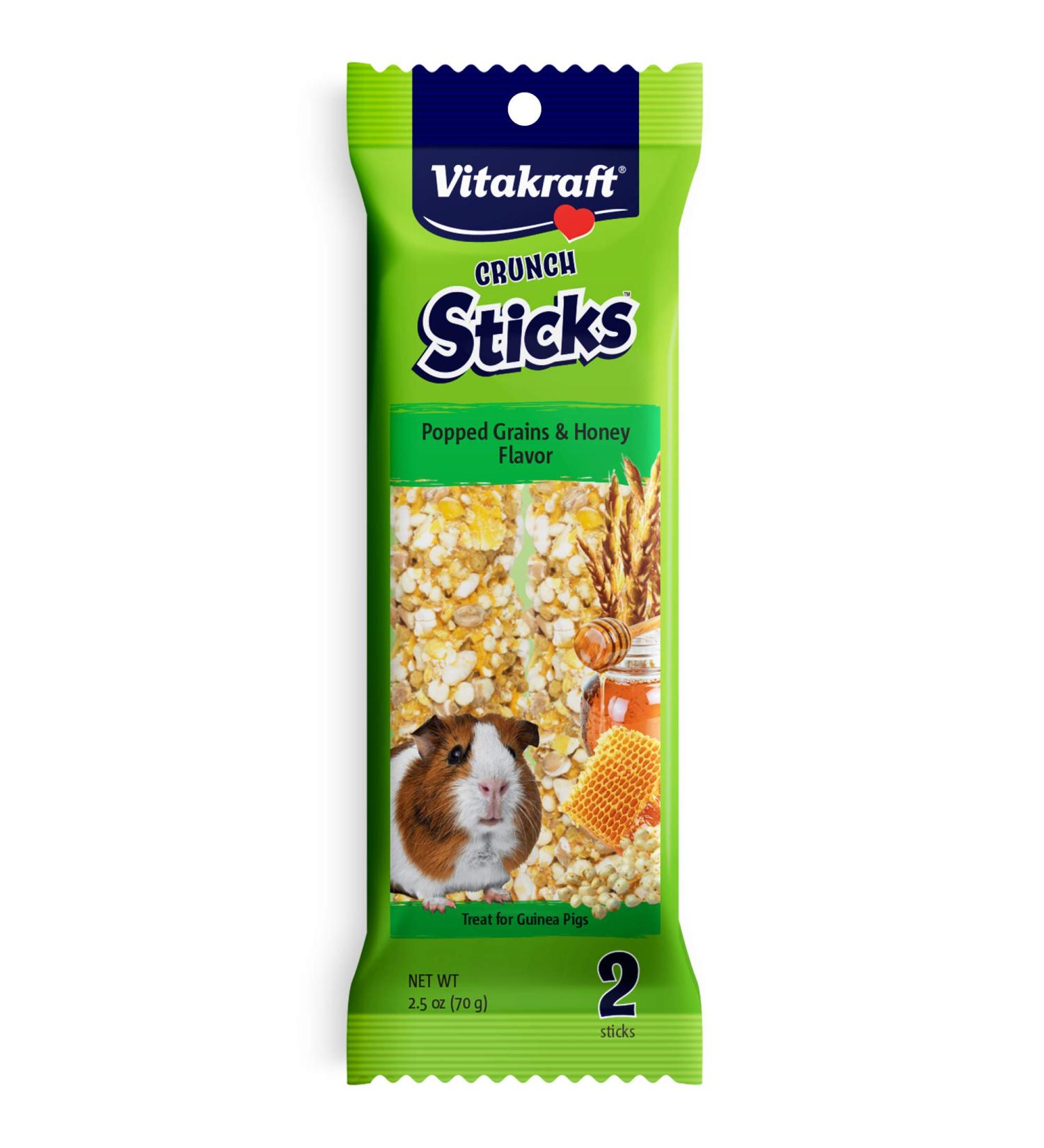Vitakraft Guinea Pig Sticks - 3.5 oz Treats for Healthy Chewing - Buy Online on GoSupps.com
