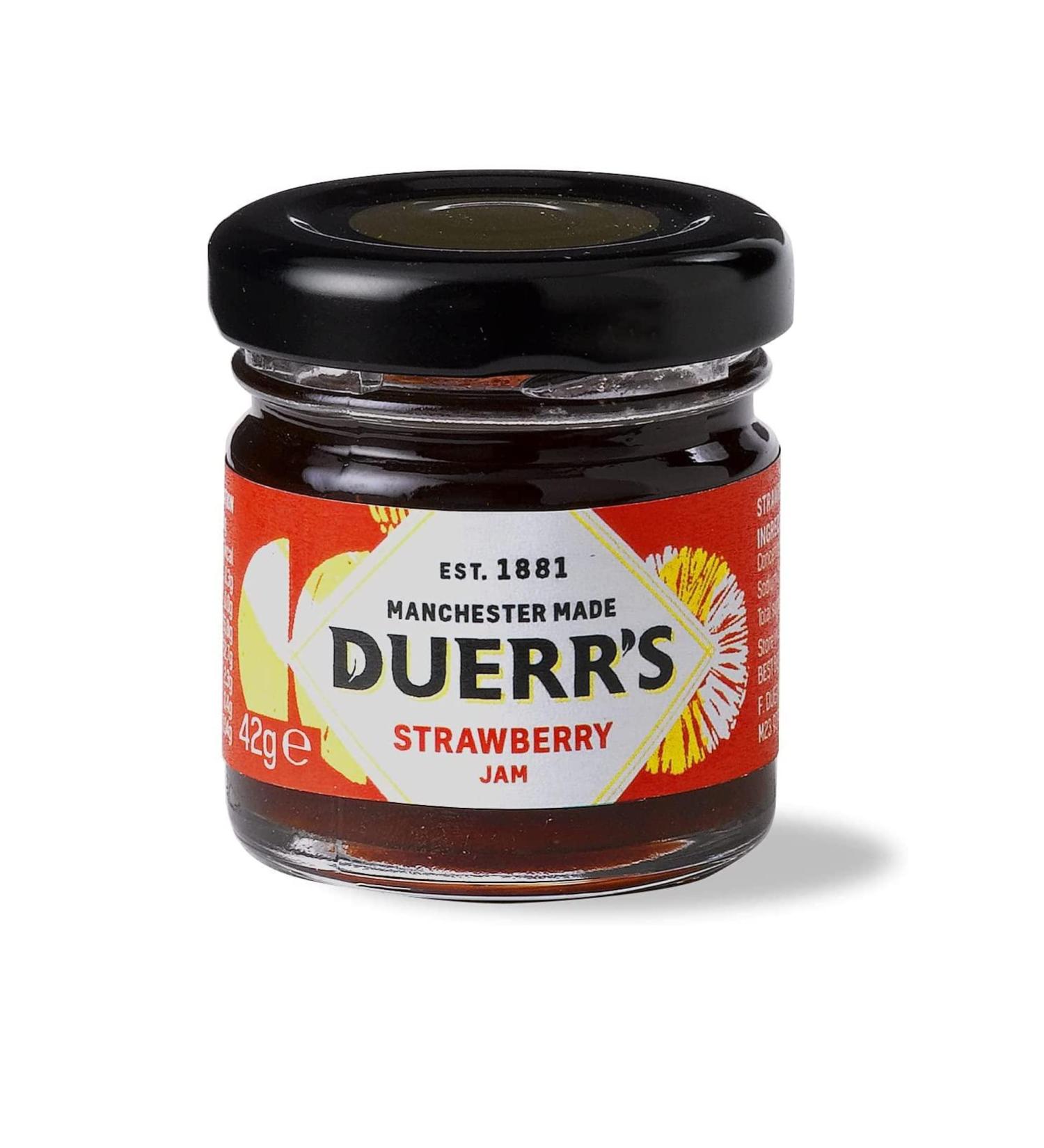 Duerr's Mini Strawberry Jam Jars 42g Pack of 24