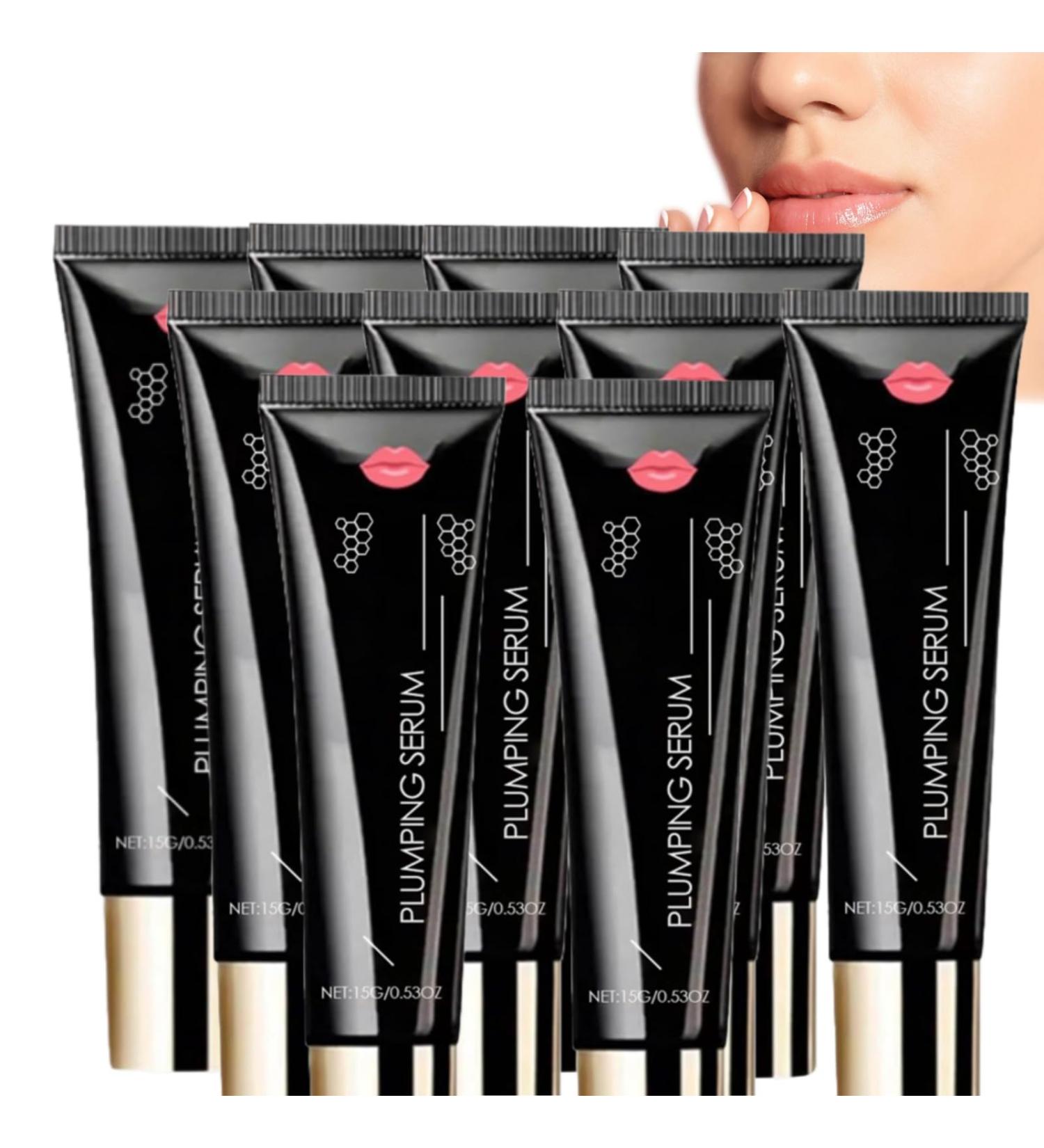 BRVLY Lipp Boosters Serum moisturizing clear lip gloss set improves repair and light dark lips moisturizing and antiwrinkle moisturizing serum moisturizing and nourishing oil for dry lips 10 - Buy Online on GoSupps.com