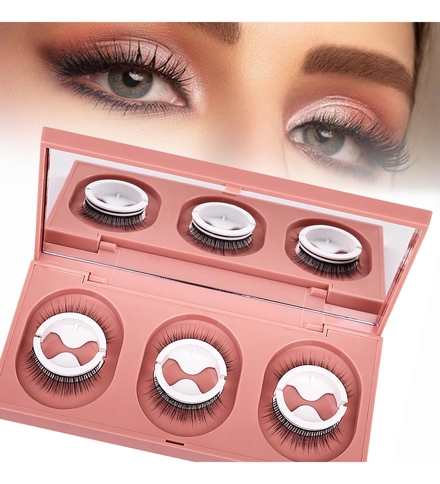 Buy Lash Buddly Self-Adhesive Faux Mink Eyelashes | Reusable No Glue Needed 48H Hold Fluffy & Natural Look - Buy Online on GoSupps.com