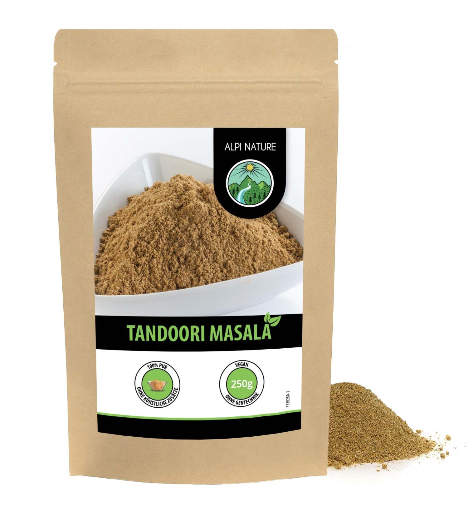  Alpi Nature Alpi Nature Tandoori Masala Powder 250g Tandoori Spice Mix Indian Spices - Buy Online on GoSupps.com