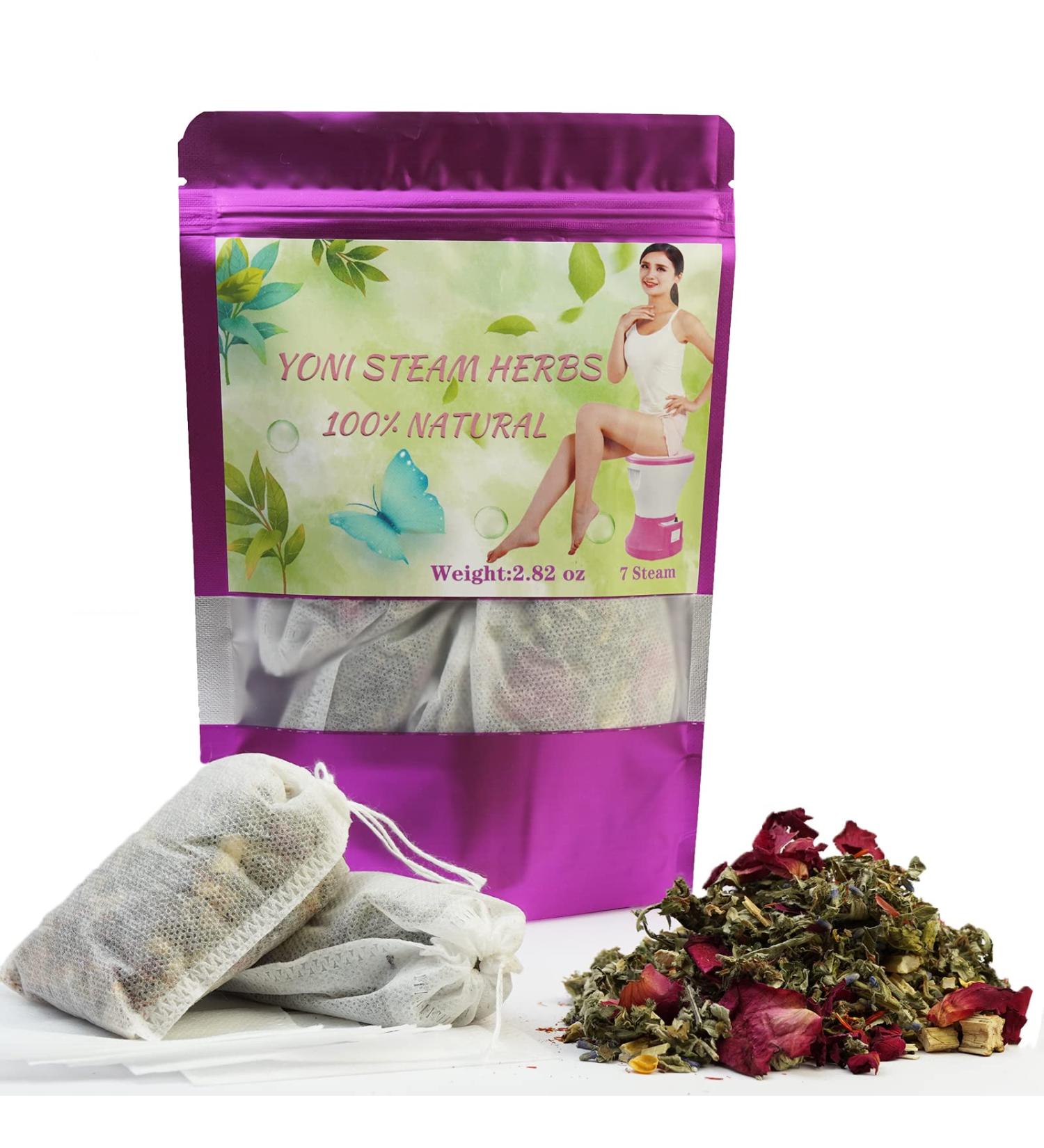 Organic Yoni Steam Herbs for Cleansing and Tightening - V Steam Kit (3.17 oz) | Vaginal Steam for Women - Buy Online on GoSupps.com