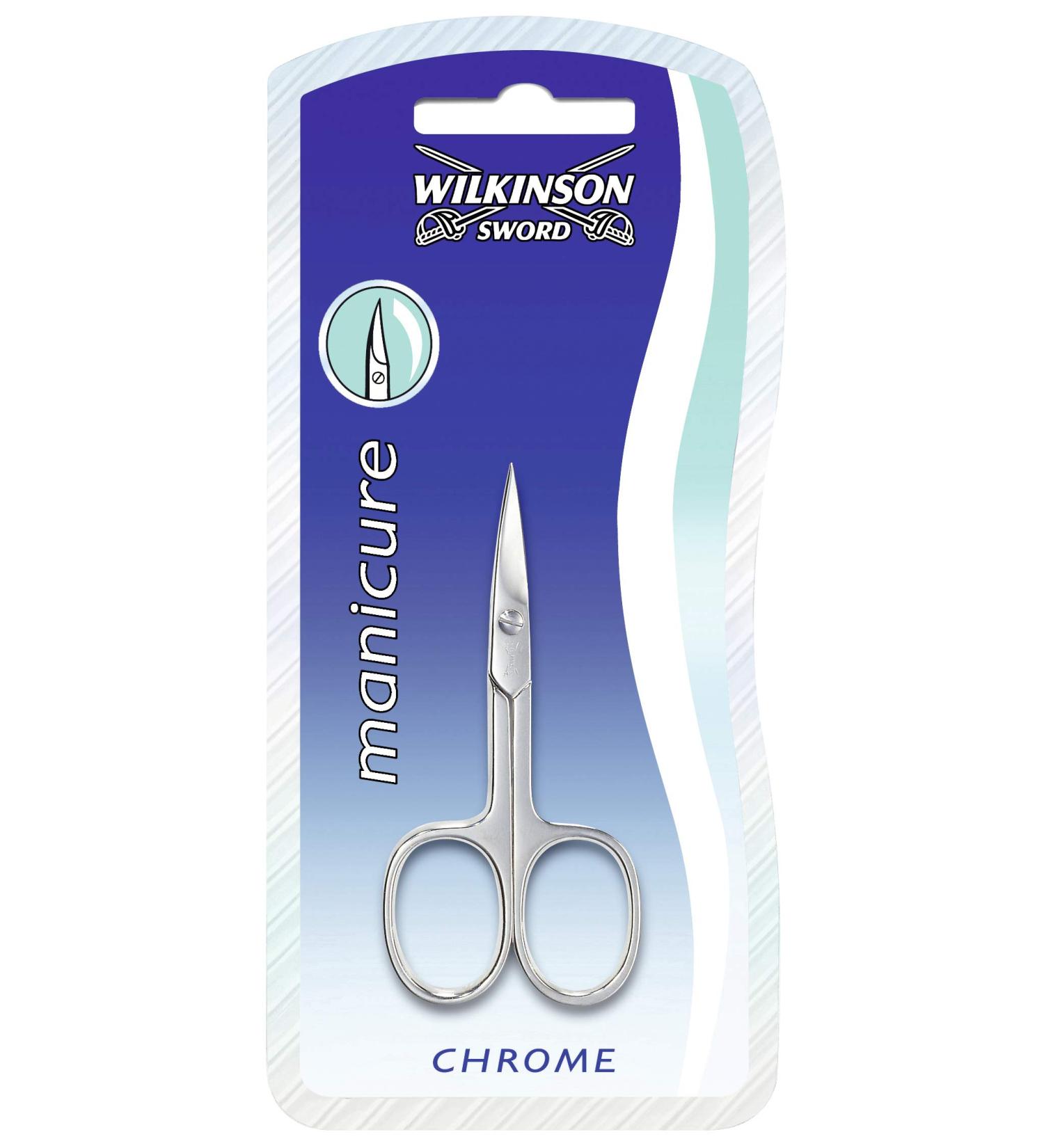 Wilkinson Sword Nail Scissors - Curved Blades for Precise Trimming - Buy Online on GoSupps.com
