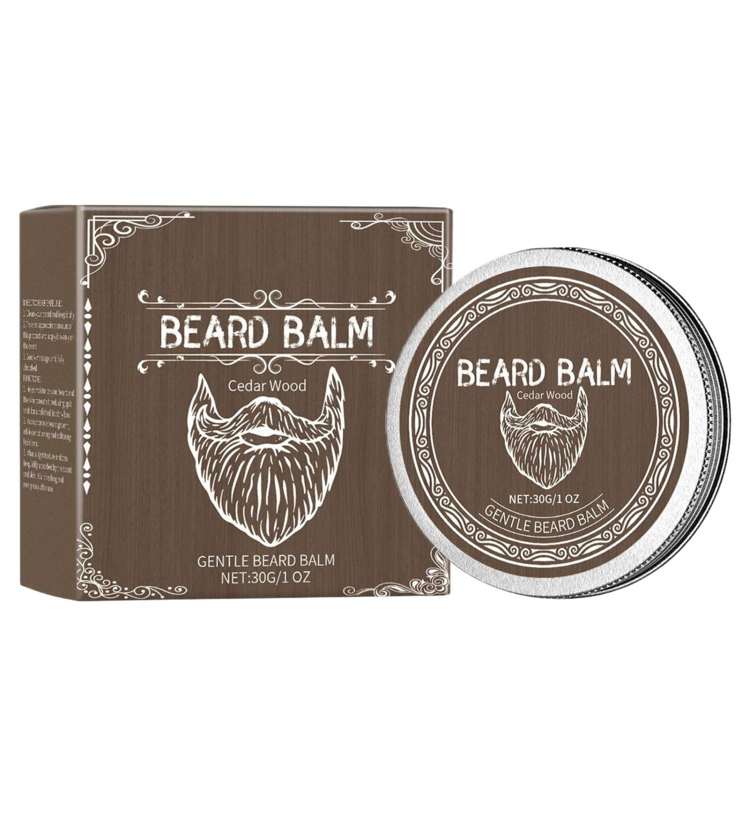Men's Beard Butter | 30g Mustache Wax | Styling Cream Facial Hair Care Frizz Control Aftershave Daily Routine Grooming Ritual - Buy Online on GoSupps.com