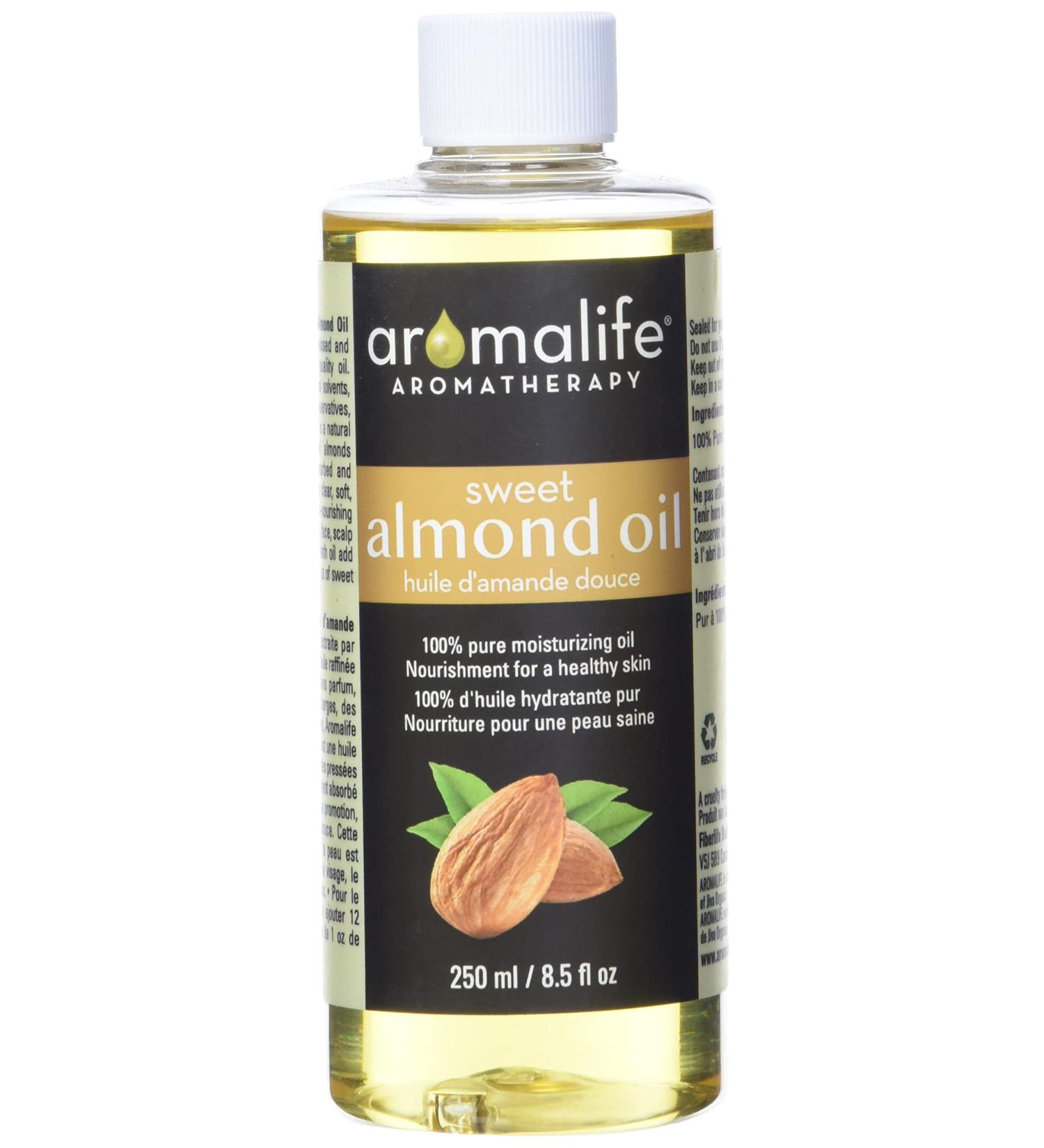 Aromalife Almond Oil Cold-Pressed 250-Milliliter - Buy Online on GoSupps.com