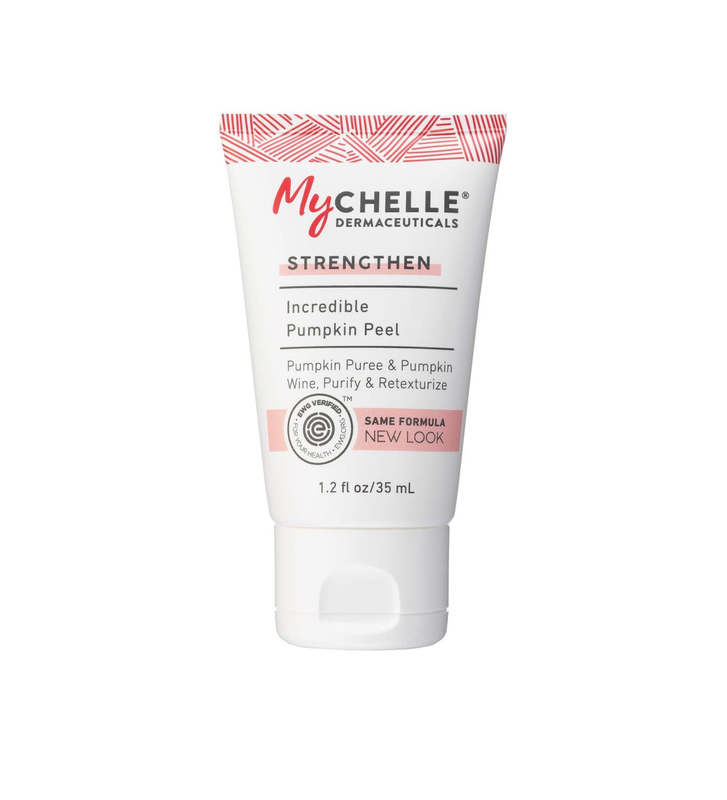 MyCHELLE Incredible Pumpkin Peel - 1.2 Fl Oz Face Moisturizer with Pumpkin Seed Oil & Cloudberry Extract - Buy Online on GoSupps.com