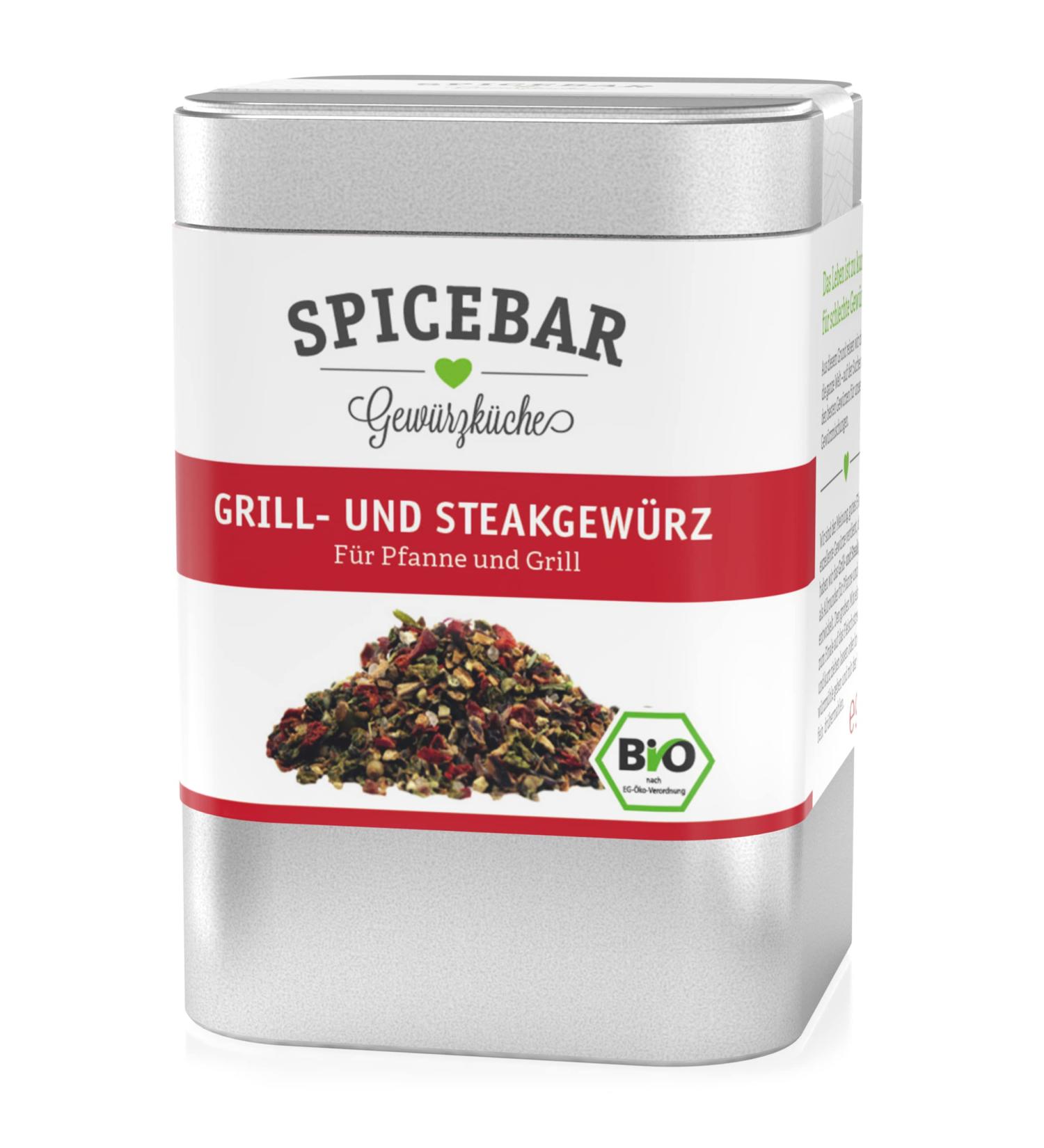  Spicebar Gew rzk che Spicebar Organic Quality BBQ and Steak Spices (1 x 70g) - Buy Online on GoSupps.com