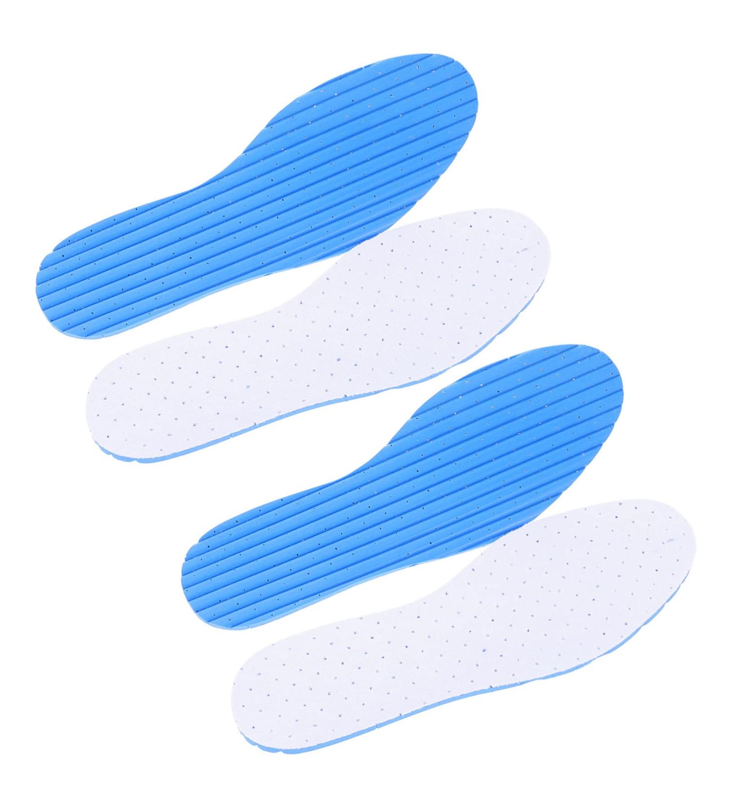 FOMIYES 4 Pairs Thin Insole - Sweat-Absorbing Sports Shoe Pads Shockproof Inserts for Comfort - Universal Shoe Accessories - Buy Online on GoSupps.com