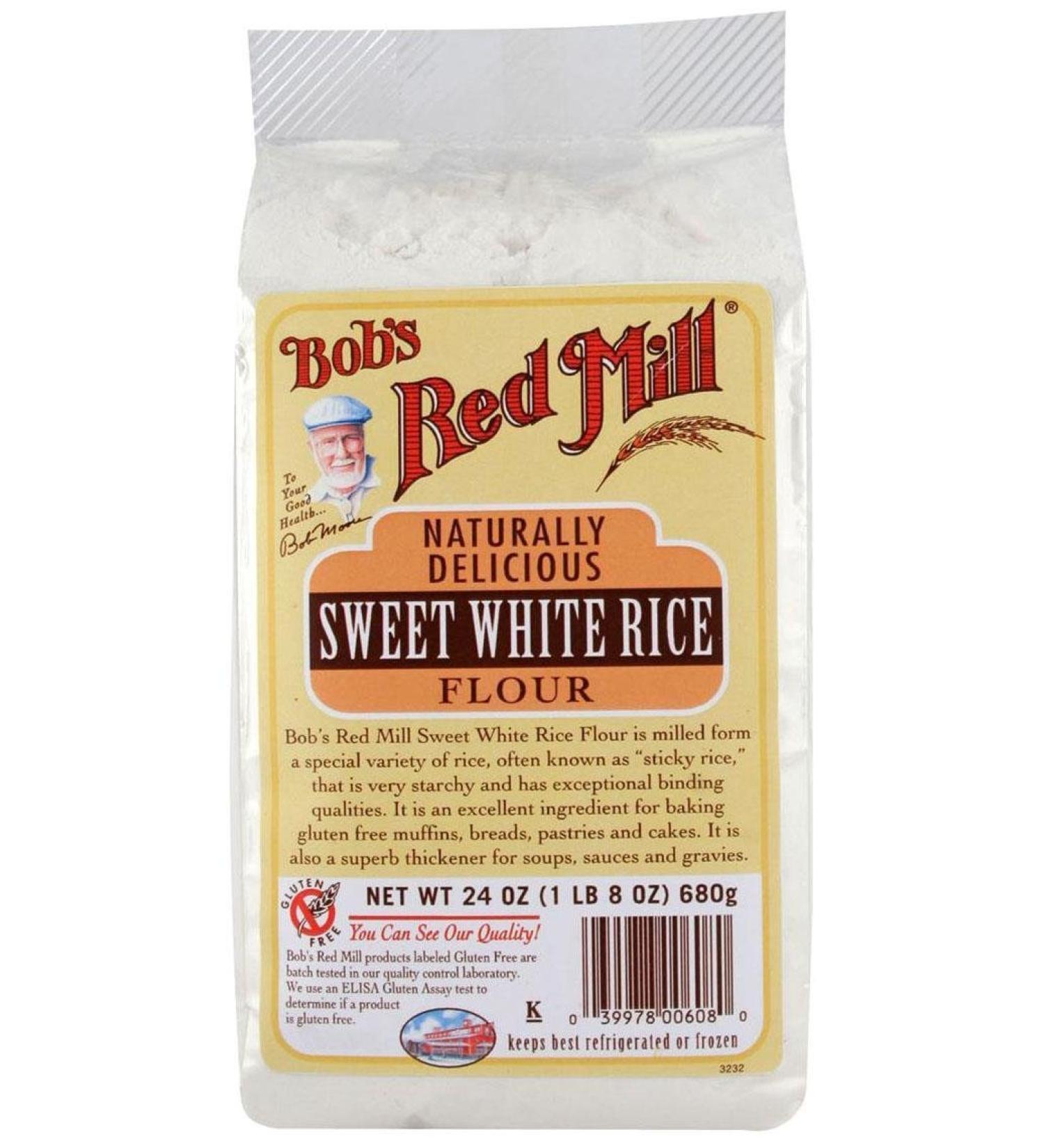 Bob's Red Mill Sweet White Rice Flour - 24 oz 1.5 Pound (Pack of 1)