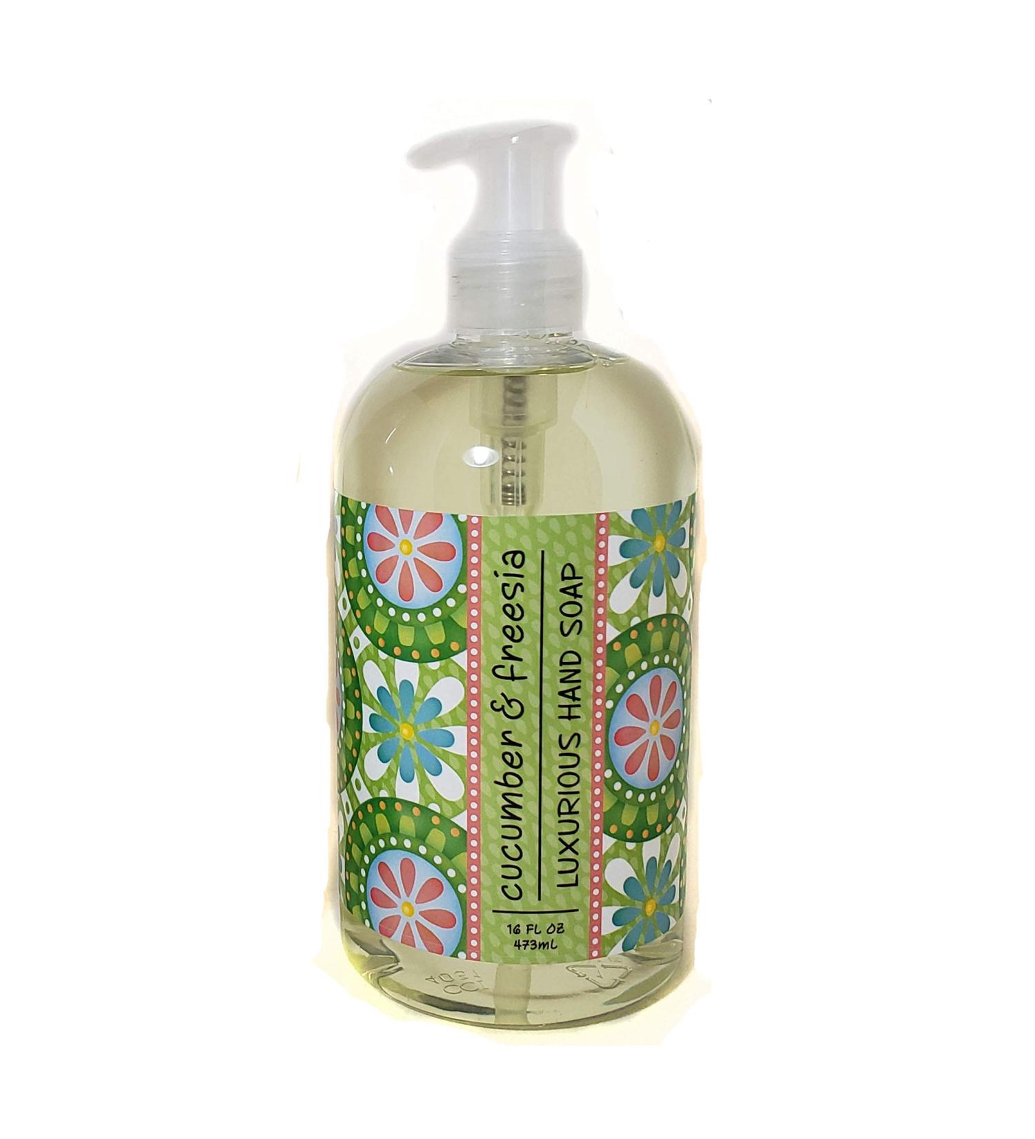 Greenwich Bay Trading Company Garden Collection: Cucumber Freesia (Hand Soap)
