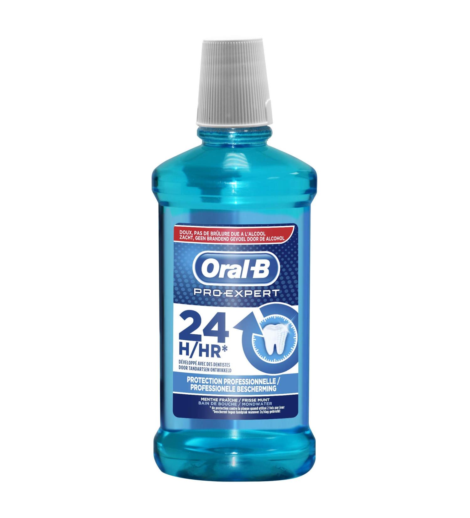 Oral B Manual Pro-expert Professional Protection Mouthwash 500 ml - Buy Online on GoSupps.com