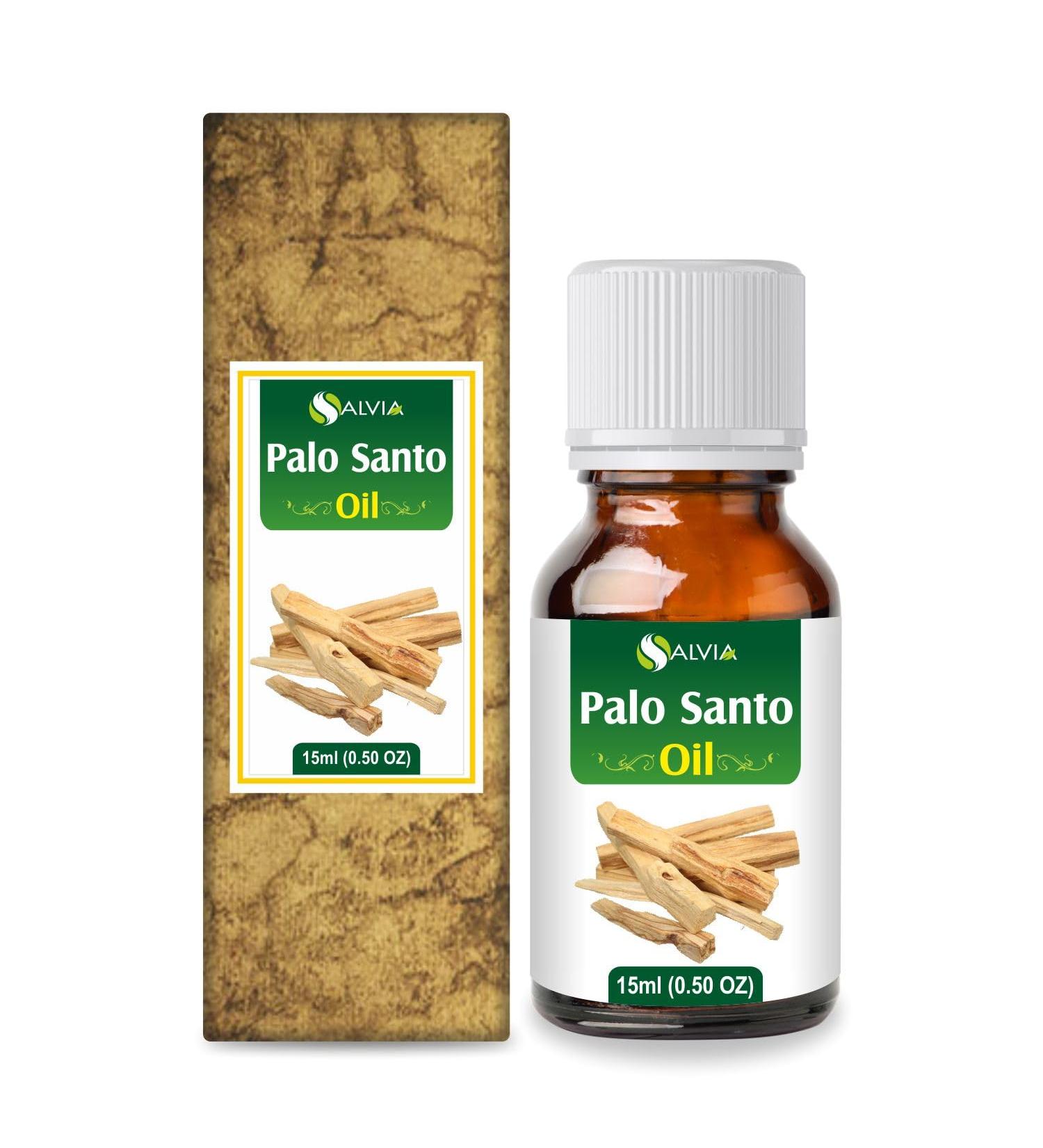Salvia Palo Santo Essential Oil - 100% Pure & Natural | Undiluted Therapeutic Grade Aromatherapy Oil (15ml) - International Shipping Available - Buy Online on GoSupps.com