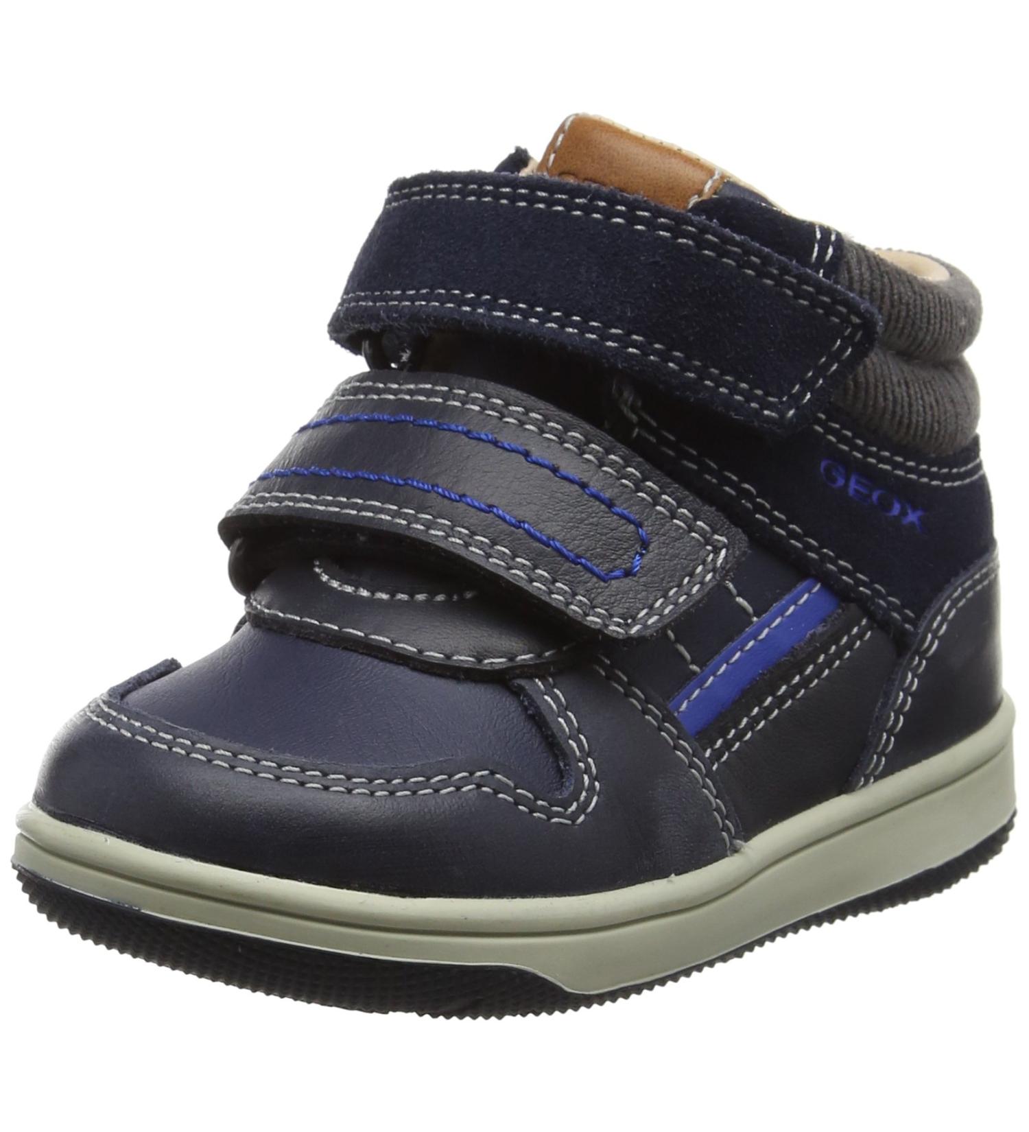 Geox Baby Girls B New Flick F Trainers 4.5 UK Child - Blue Navy Royal - Buy Online on GoSupps.com