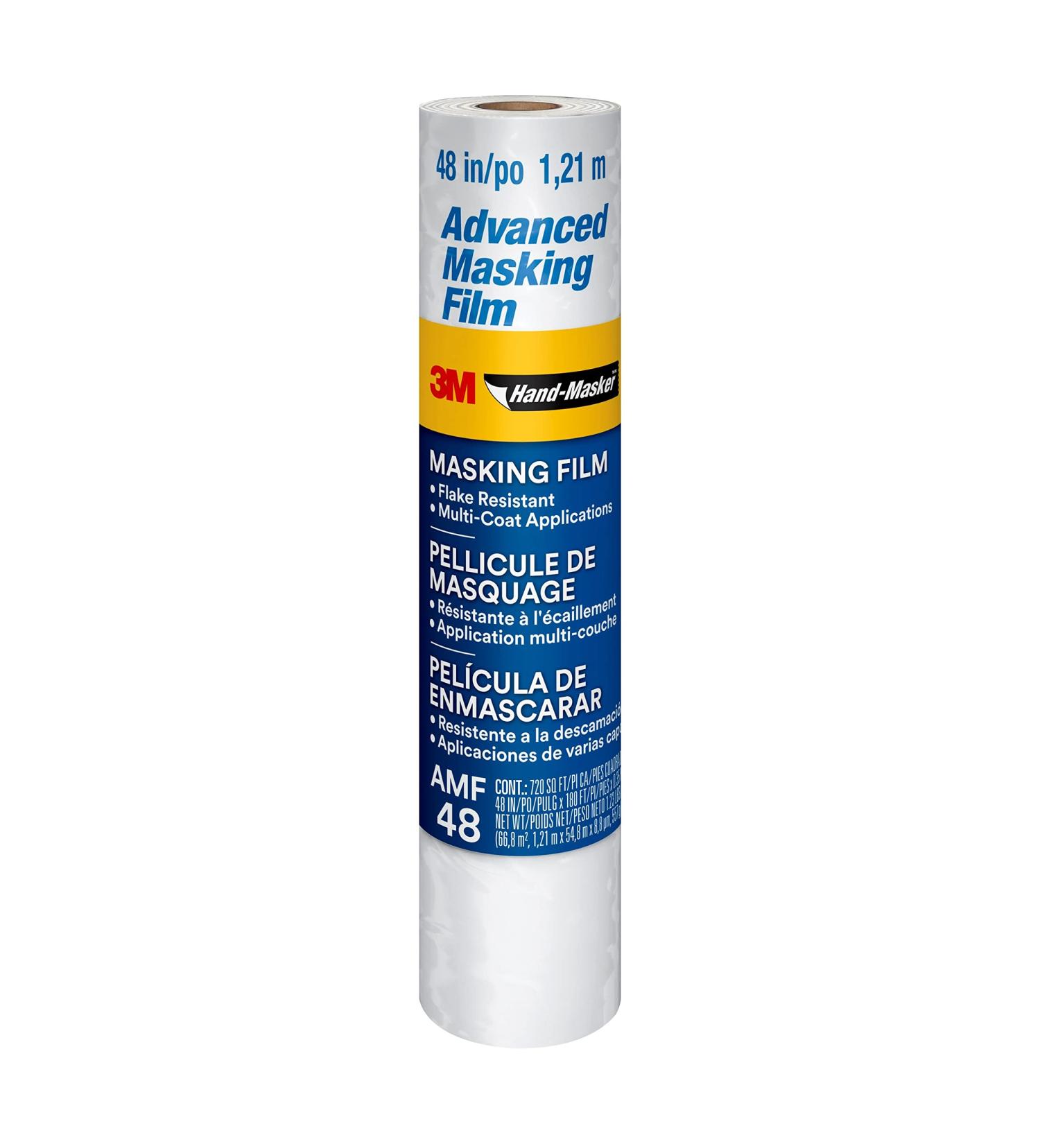 Scotch Painter's Tape  48 inches x 180 Feet  AMF48  1 roll 3M Hand-Masker Advanced Masking Film  48 Width 48 Width 1 roll - Buy Online on GoSupps.com