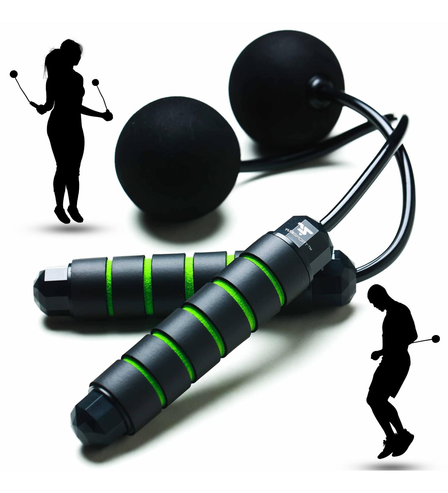 TugSport Cordless Jump Rope for Beachbody MBF - Adjustable Length, Ropeless Design - Eliminate Dad Bod with Indoor Jumprope - Great for Small Spaces - Buy Online on GoSupps.com