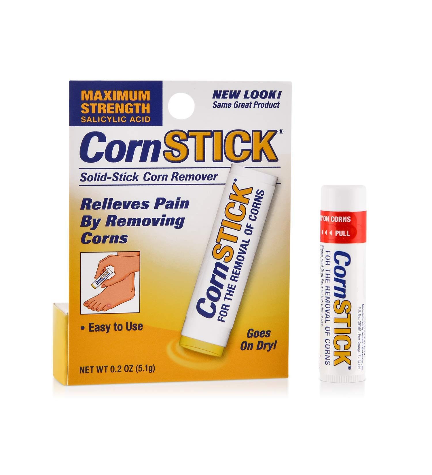 CornStick Maximum Strength Salicylic Acid Solid-Stick Corn Remover 0.2 Oz