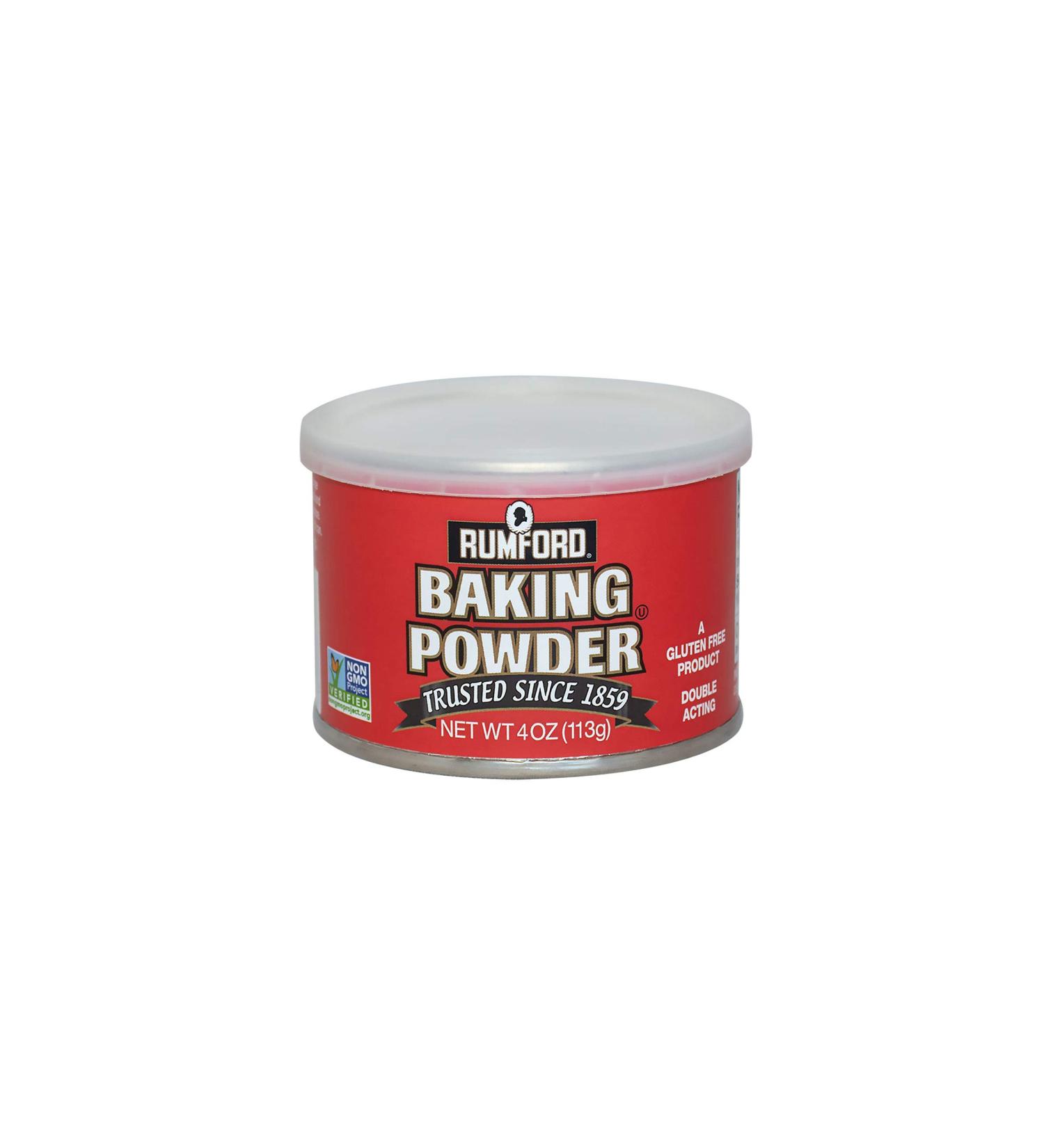 Rumford Baking Powder 4 Ounce - Premium Quality for Perfect Baking Results - Buy Online on GoSupps.com