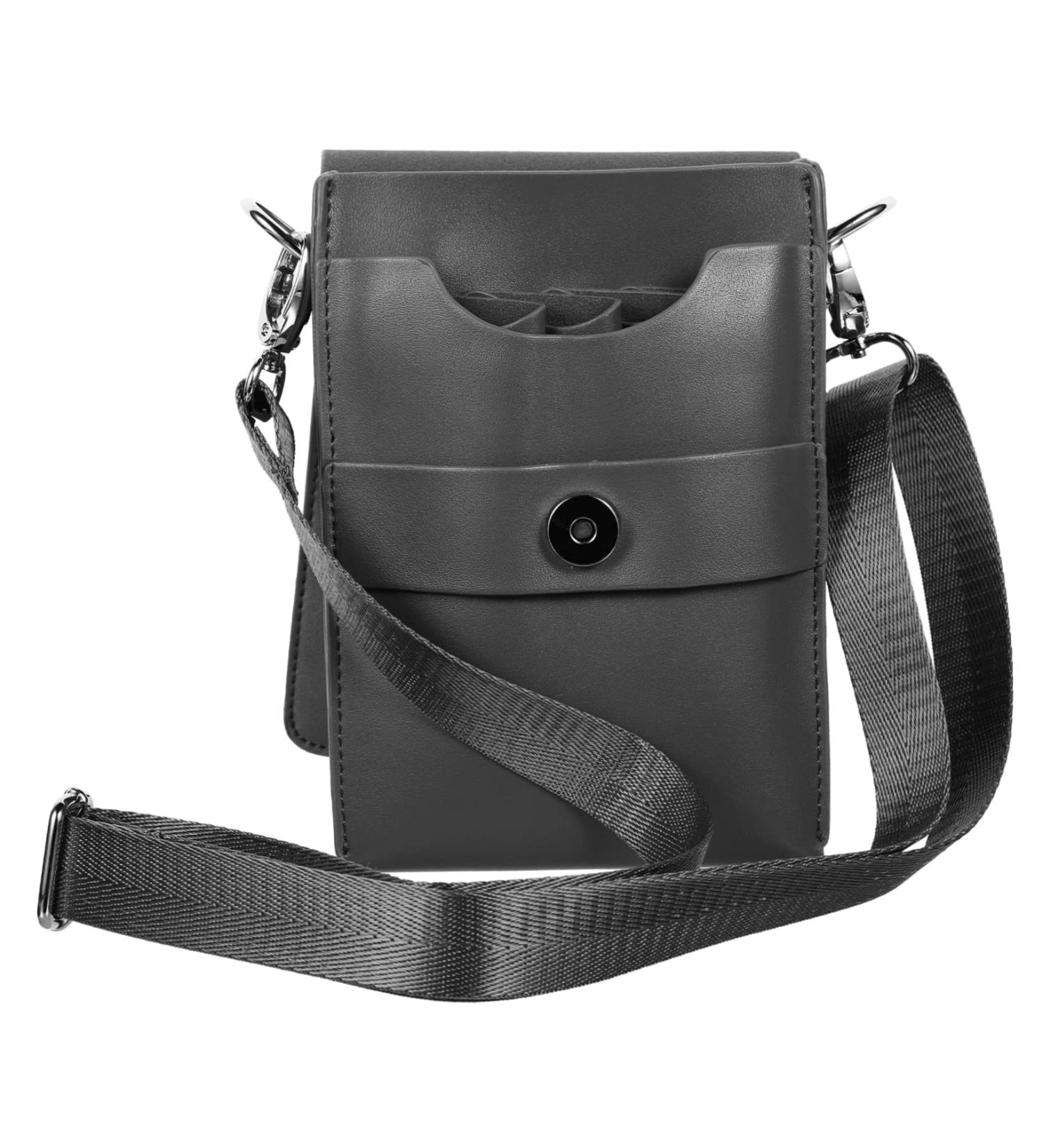 Minkissy 2-Pack Scissors Belt Bag | High-Quality Leather Hairdressing Tool Holder & Shear Bag | 21x13cm | Perfect for Salons & Pet Grooming - Buy Online on GoSupps.com