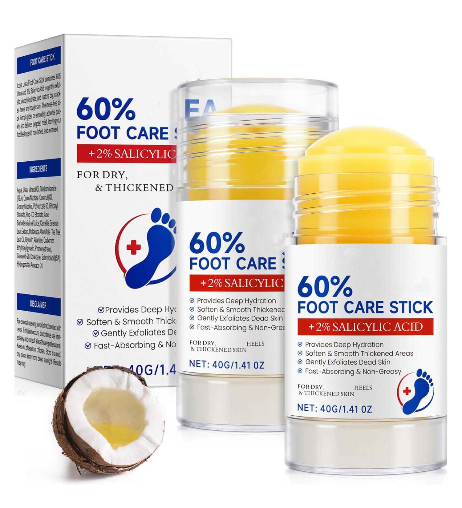  G n rique Urea Cream 60% Moisturizing Repair Foot Cream Deeply Hydrates and Softens Cracked Heels Cream for Very Dry and Damaged Feet 40g (2) - Buy Online on GoSupps.com