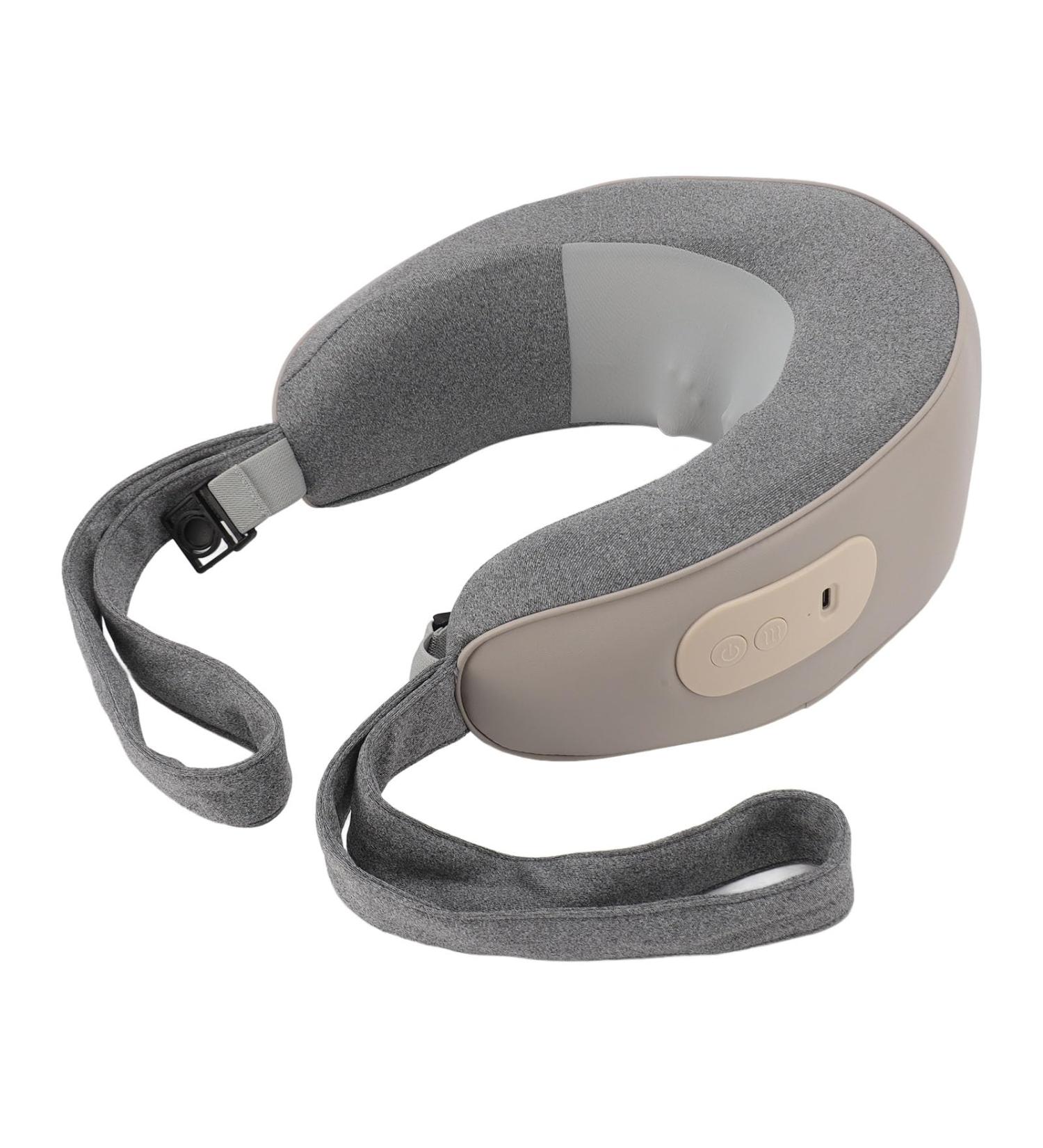 Portable Neck Massage Device - Wireless Shiatsu Massager with 2 Modes | Relax Muscles at Home Office or Car - Buy Online on GoSupps.com