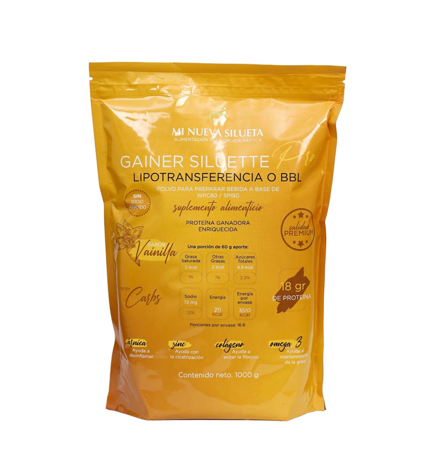 Buy Siluette Gainer Pro Vanilla - Best International Shipping & Quality Supplements - Buy Online on GoSupps.com