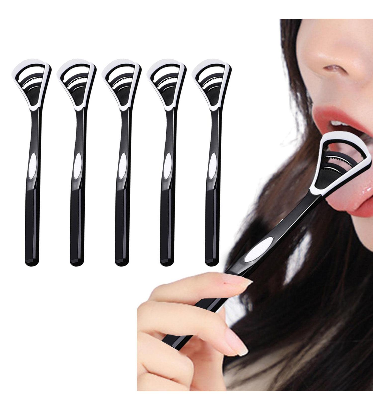 Huaxingda Gums-Tongue Scraps | Ergonomic Mouth Cleaner for Bad Breath & Oral Hygiene - Ideal for Adults & Children - Buy Online on GoSupps.com