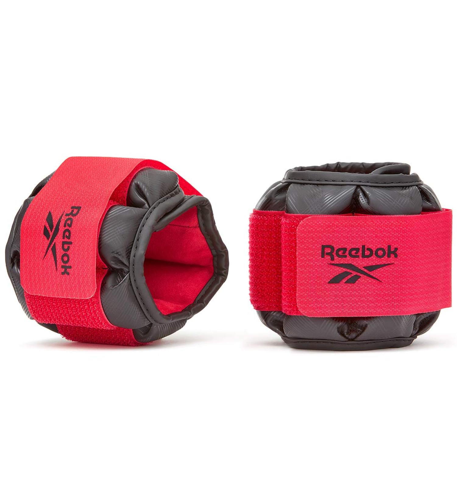 Reebok Premium Ankle/Wrist Weights 1 KG - Adjustable Fitness Gear for Enhanced Workouts | International Shipping Available - Buy Online on GoSupps.com