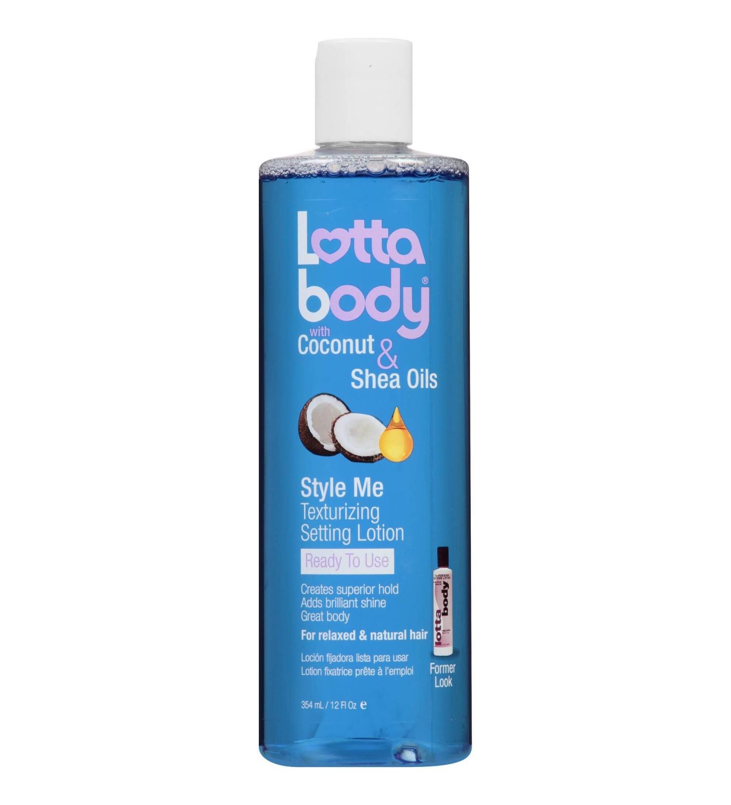 Lotta Body Lotion Fixant Coco/Karit 354 ml - Lot de 6