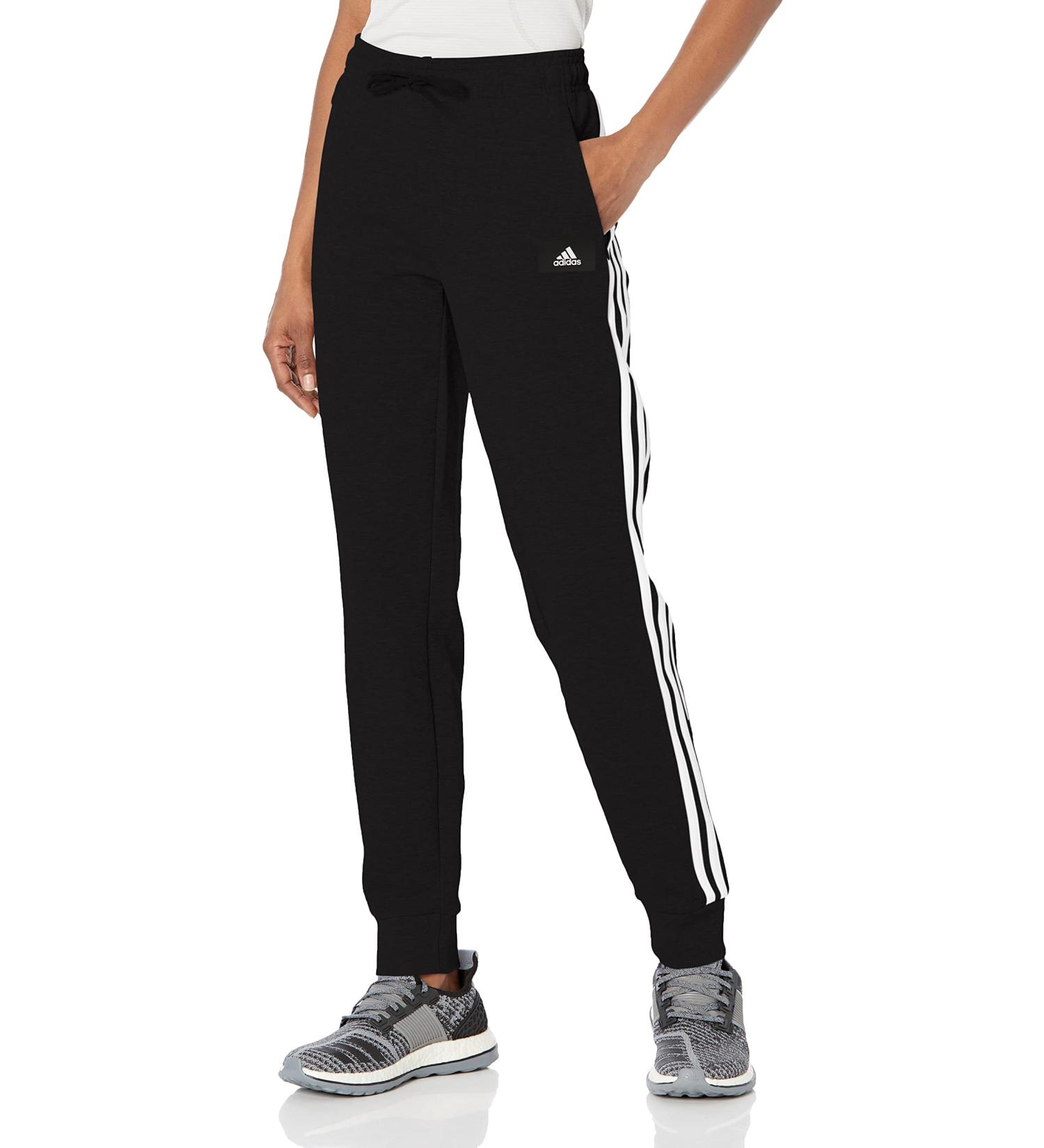adidas Women's Future Icon 3-Stripes Regular Pants Large Black | Sportswear for Active Women - Buy Online on GoSupps.com
