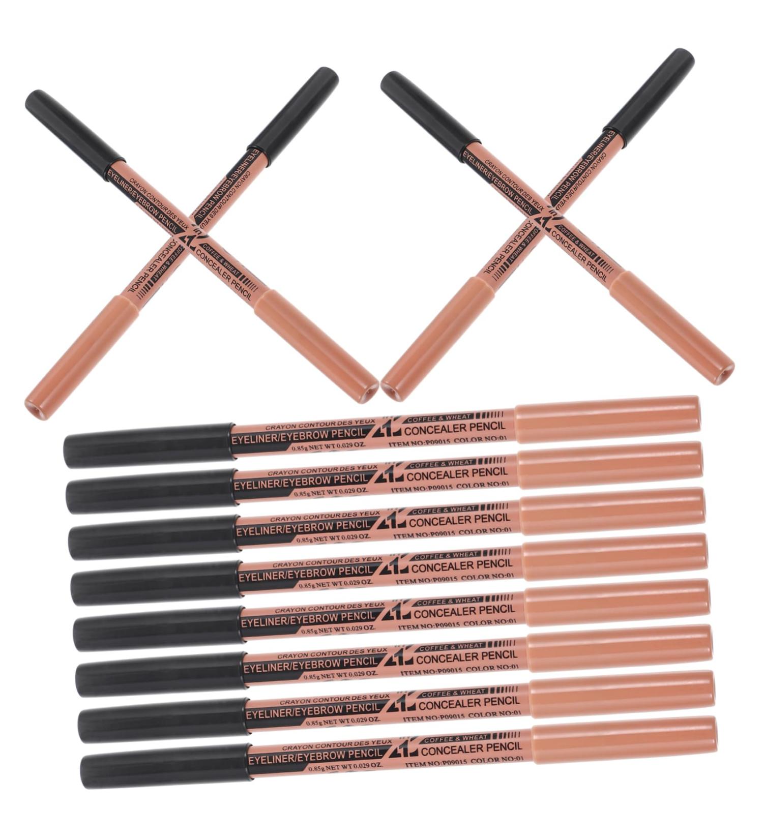 Beavorty Makeup Pen 12pcs Dual Purpose Eyeliner Makeup Caboodle Cosmetics Pencils Make up Kits Women Suite Water Proof - Buy Online on GoSupps.com