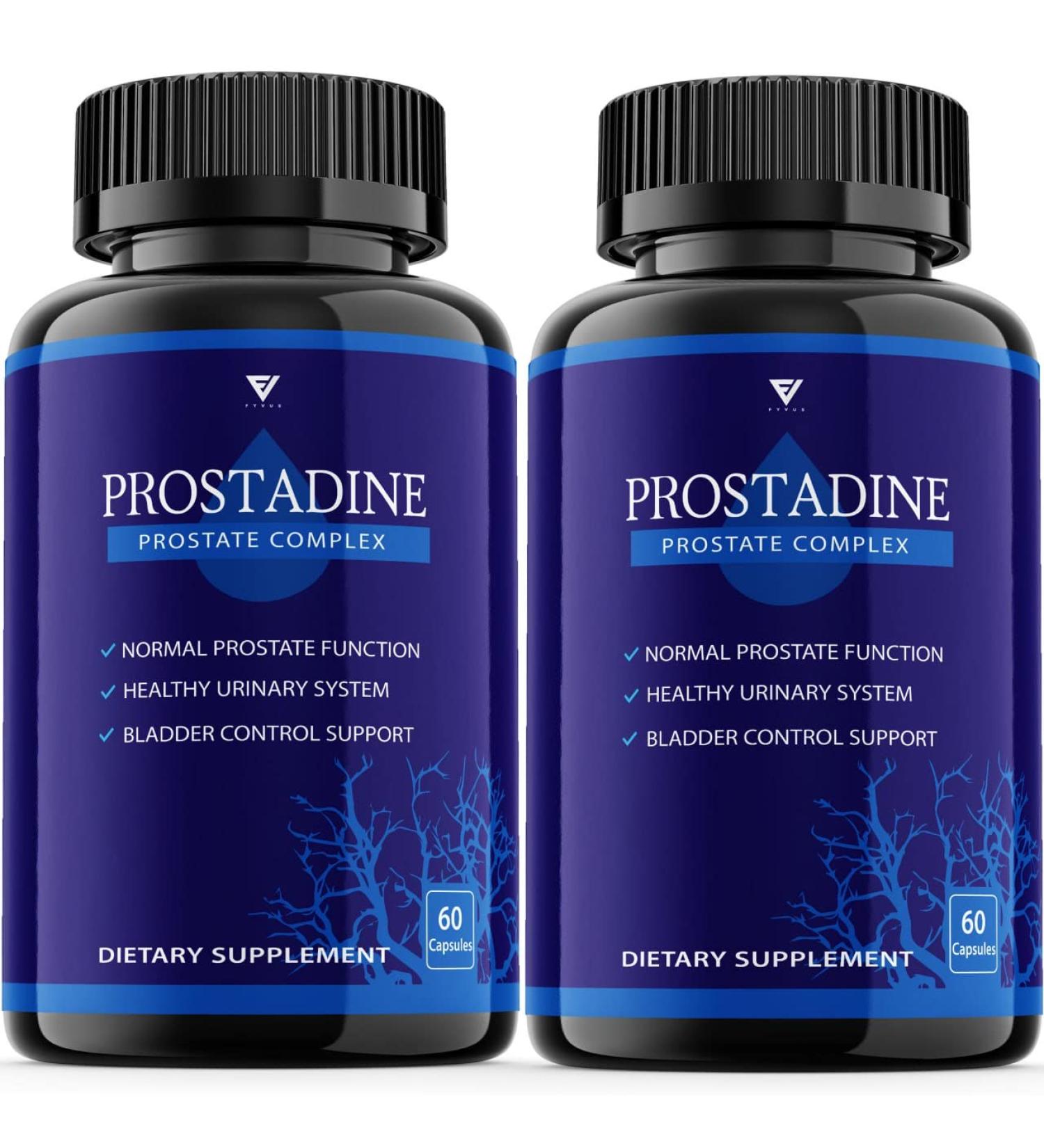(2 Pack) Prostadine Prostate Supplement - Men's Prostate Health Support - 120 Capsules - Buy Online on GoSupps.com