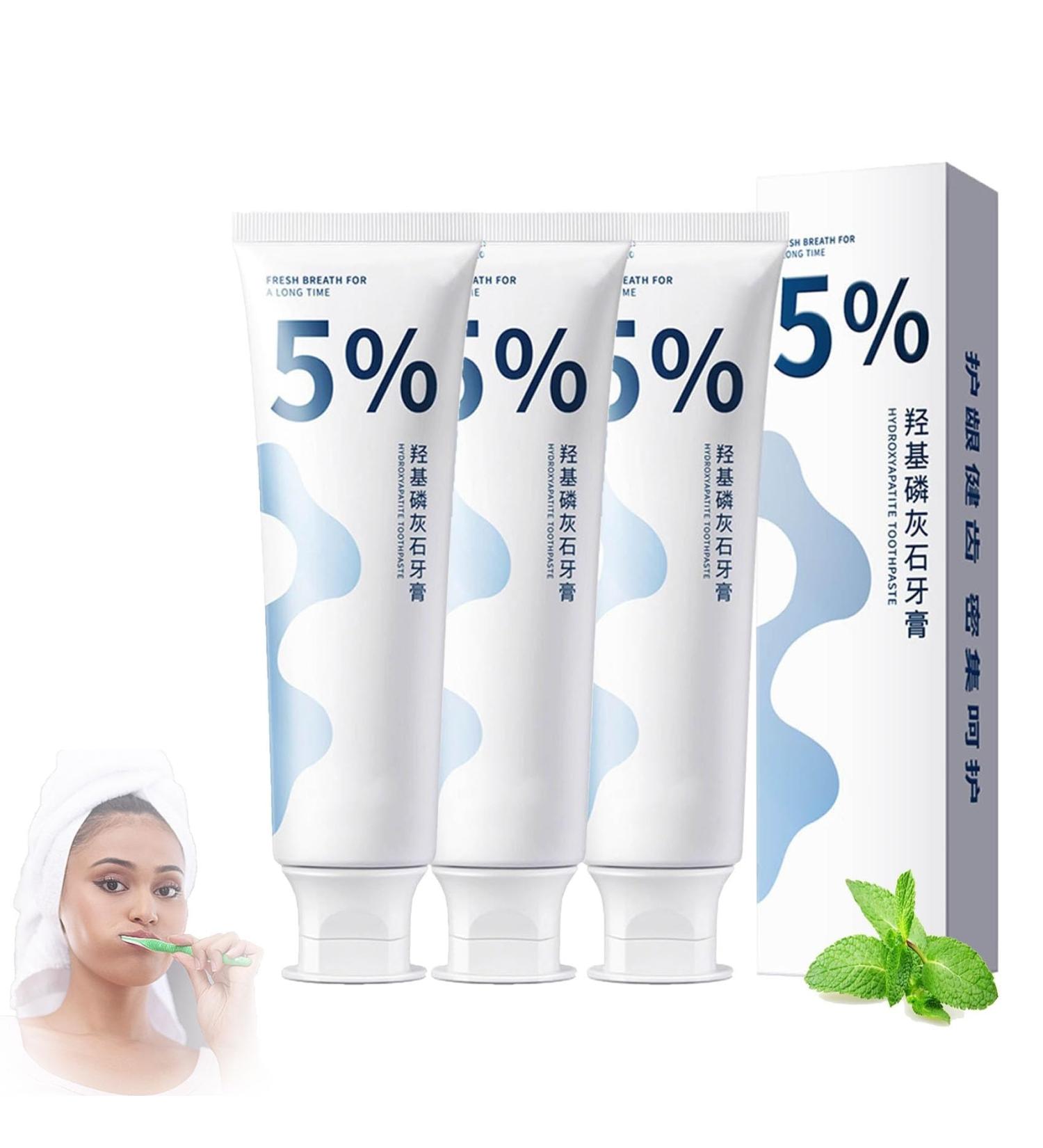 Repair Toothpaste Repair and Protect Whitening Toothpaste Toothpaste with Toothpaste Gum Repair Removes Tooth Stains Fresh Breath. (3pcs) - Buy Online on GoSupps.com