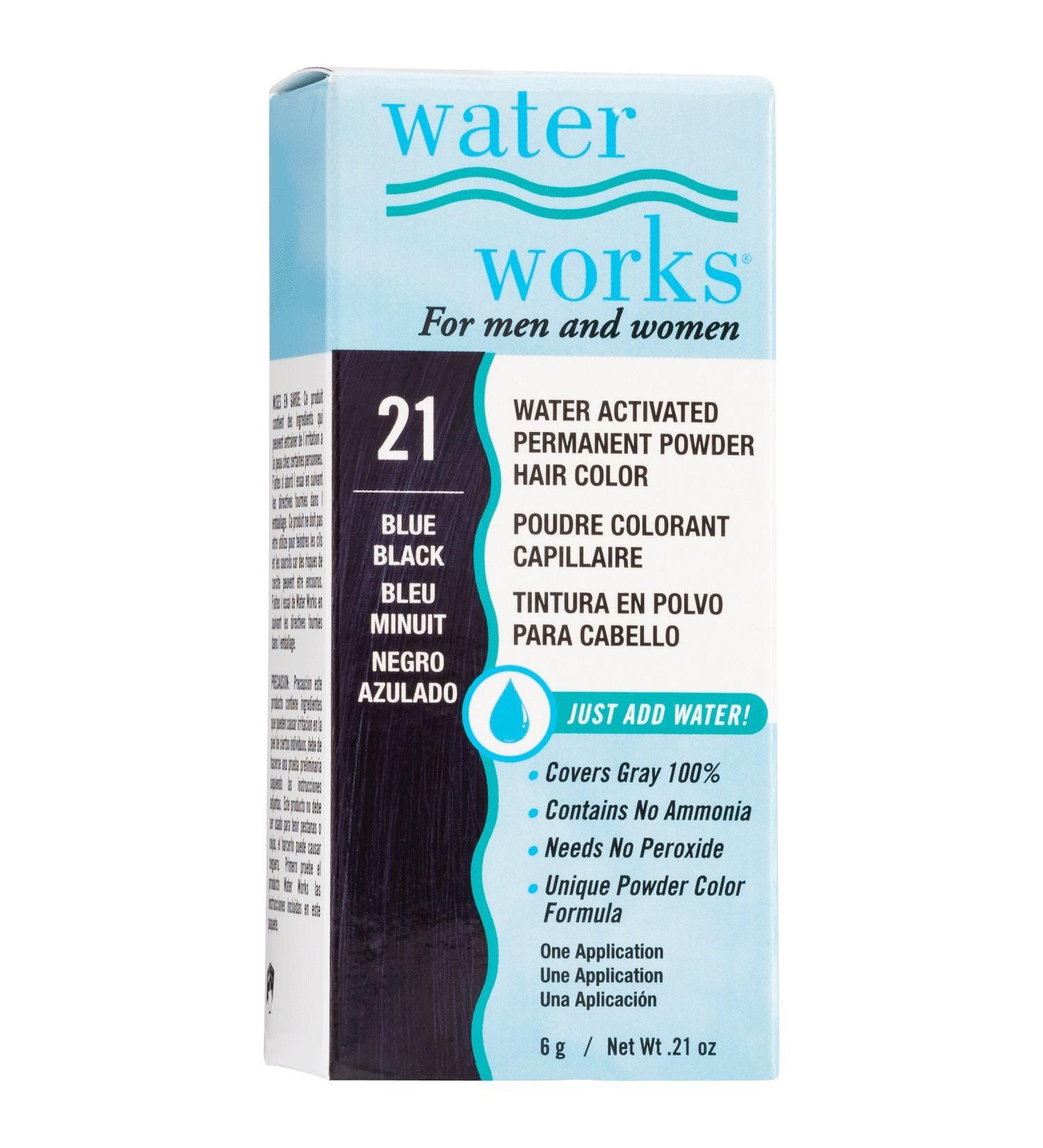 Water Works #21 Blue Black