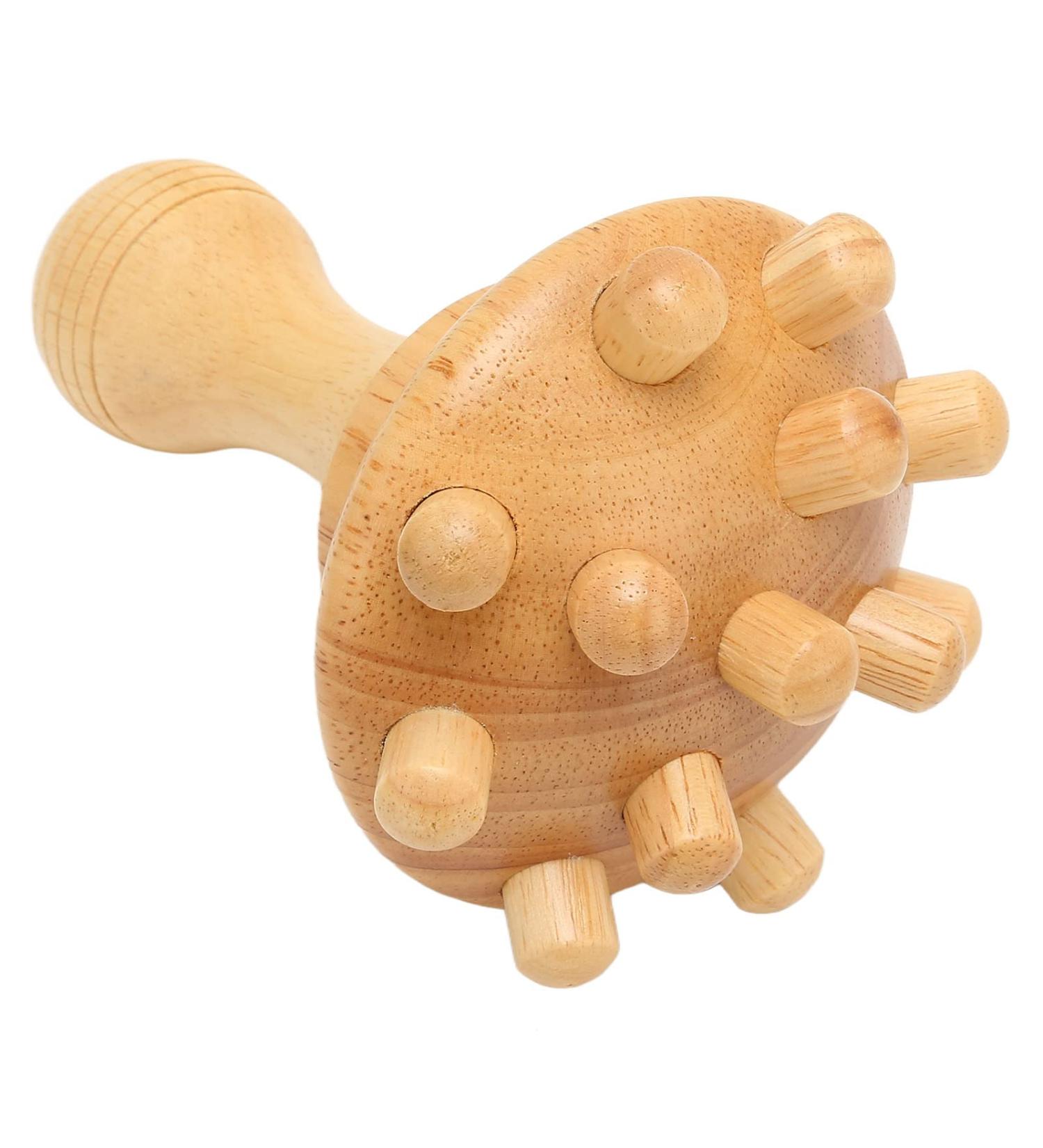 Verdant Touch Octopus Wooden Massager - Stress Relief & Cellulite Removal | International Shipping - Buy Online on GoSupps.com