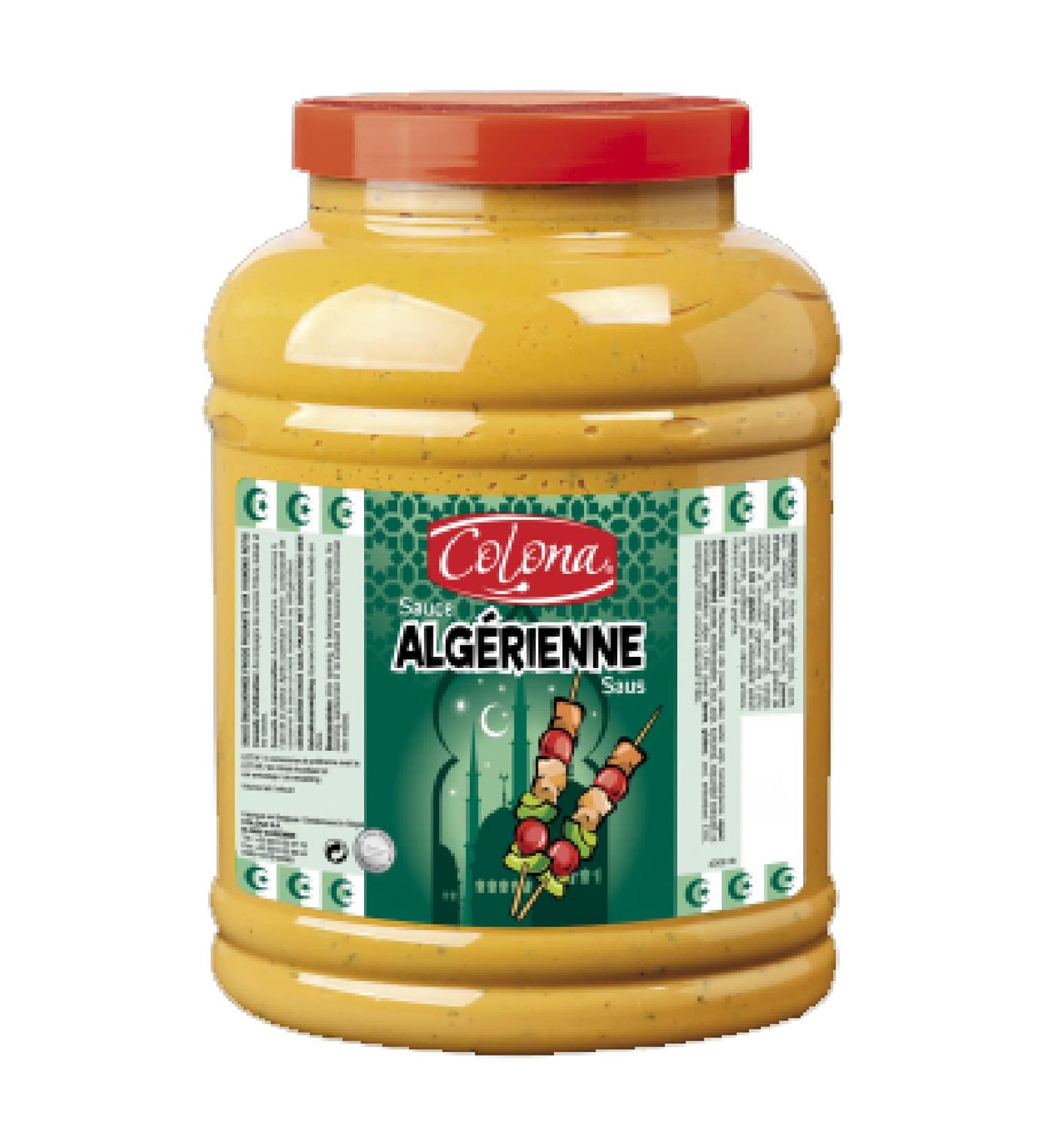ALGERIAN Sauce 2.85 kg JAR OF 2850G
