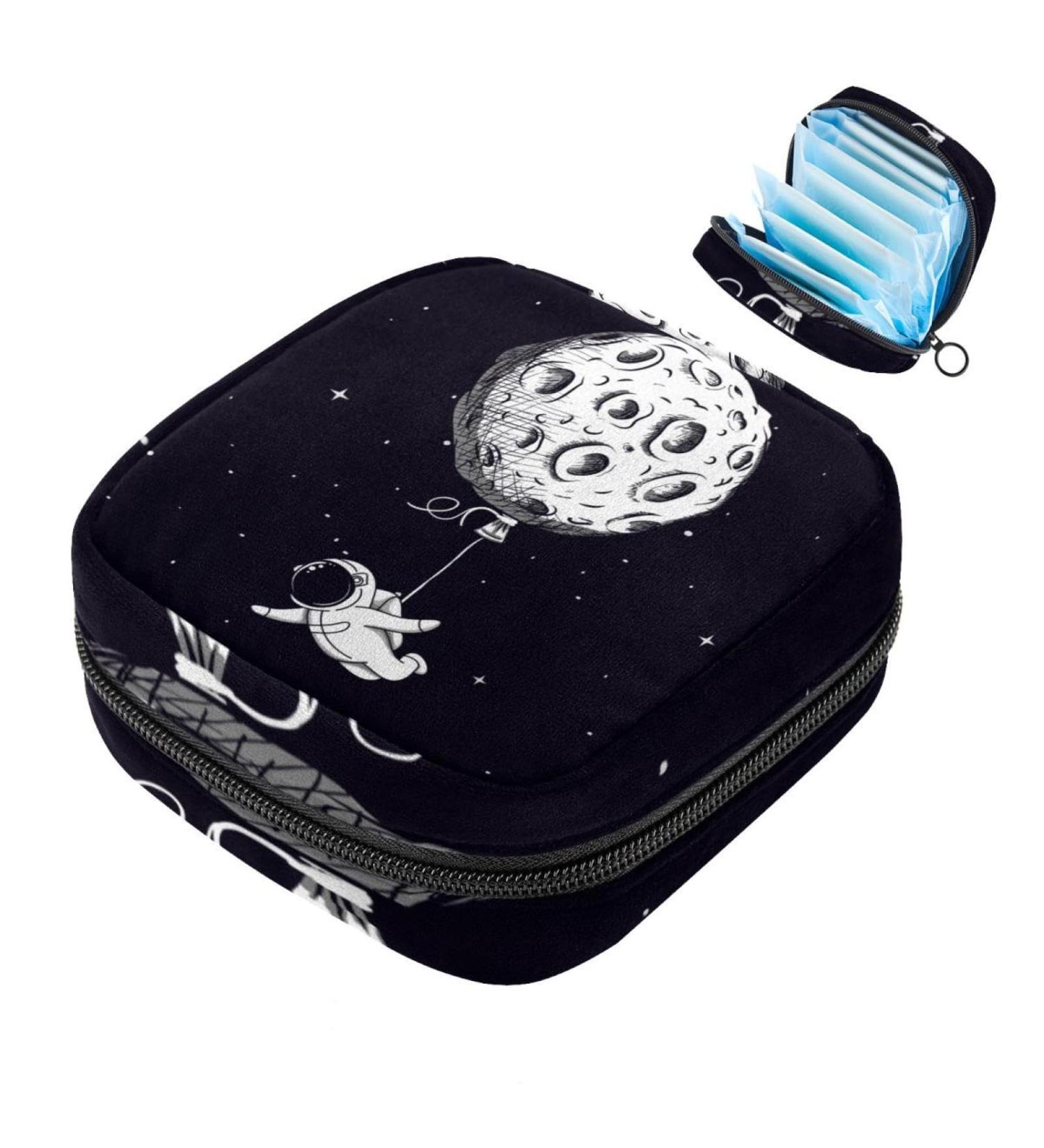 Portable Storage Bags for Women | Galaxy-Themed Holders for Bandages Menstrual Pads & More - Buy Online on GoSupps.com