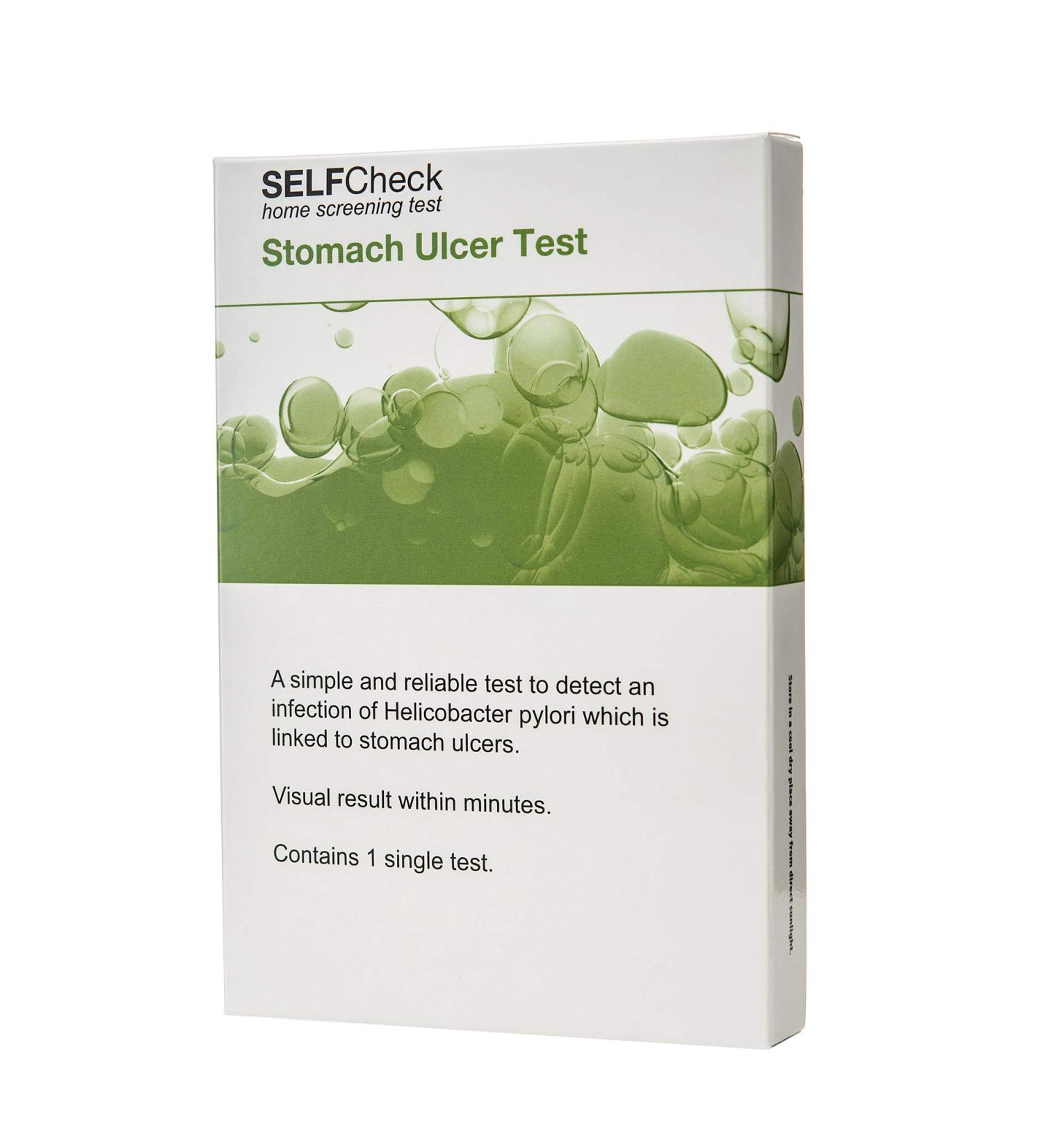 SELFCheck Stomach Ulcer Test - Easy At-Home Diagnosis Kit - Buy Online on GoSupps.com