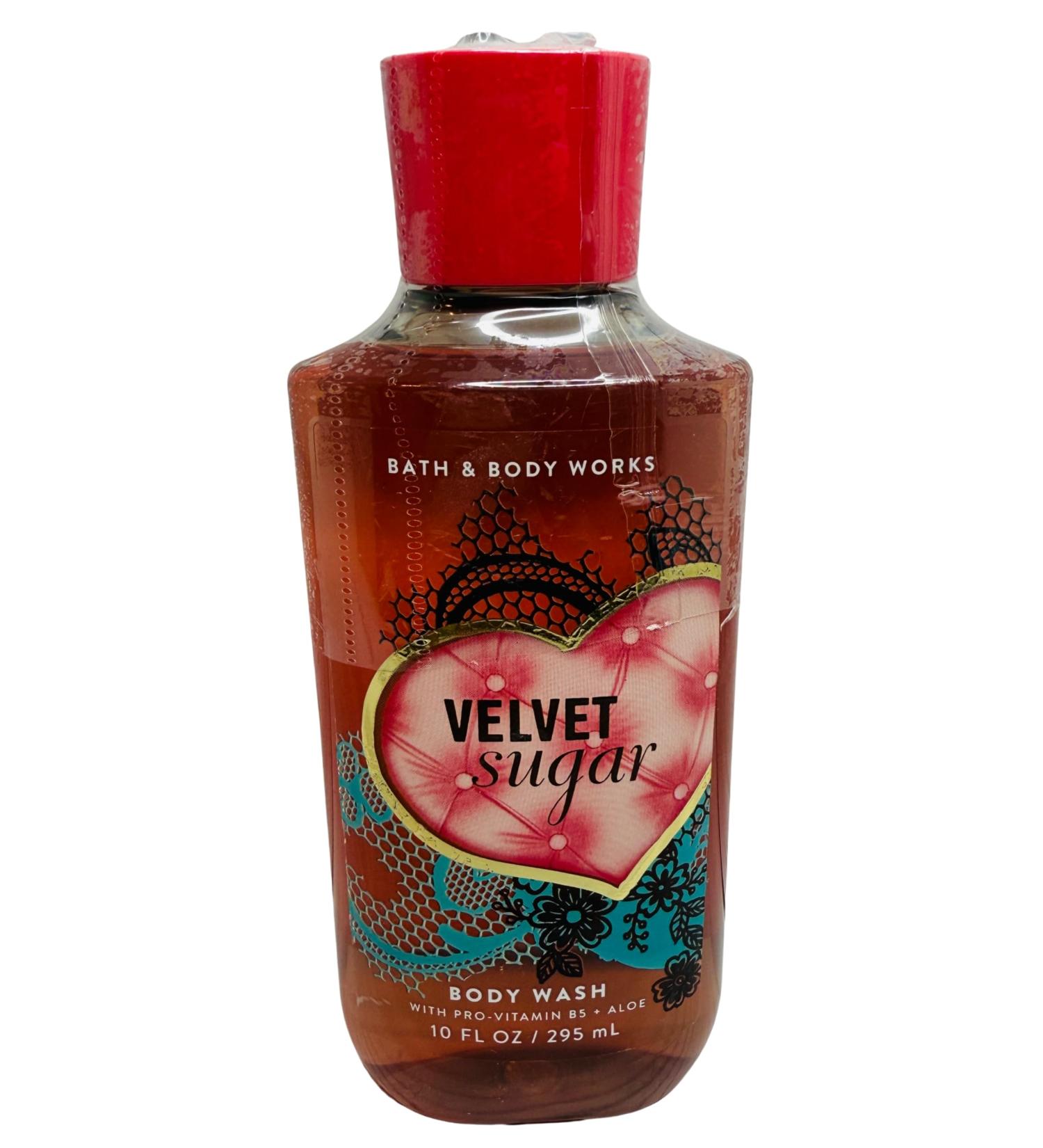 Bath & Body Works Women's Velvet Sugar Body Wash Gel 10 Ounce