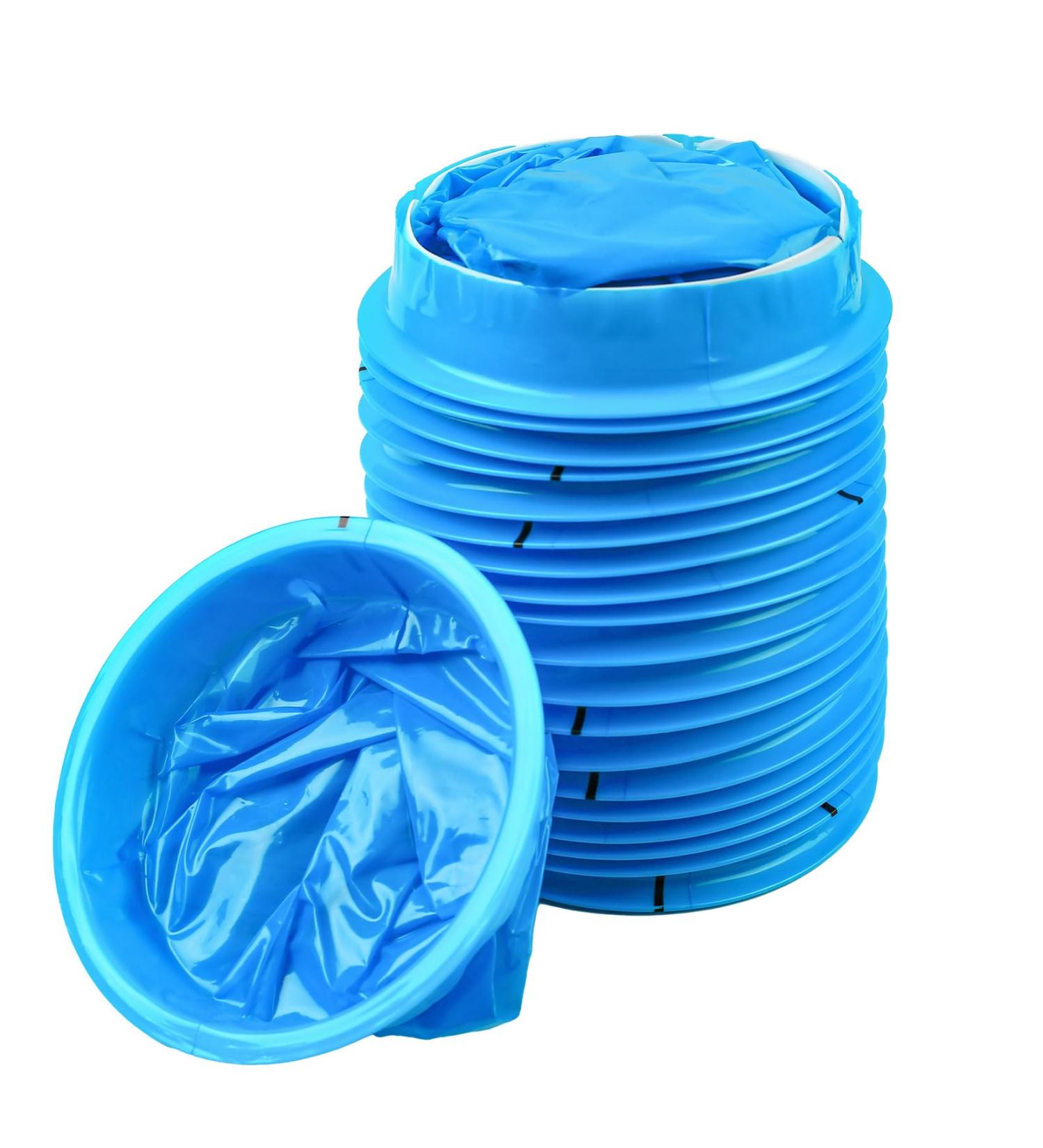 Aoyfuwell 1000ml Vomit Bags - 20 Pack Portable Emesis Bags for Travel Motion Sickness - High Density Nausea Bags for Adults and Kids - Buy Online on GoSupps.com
