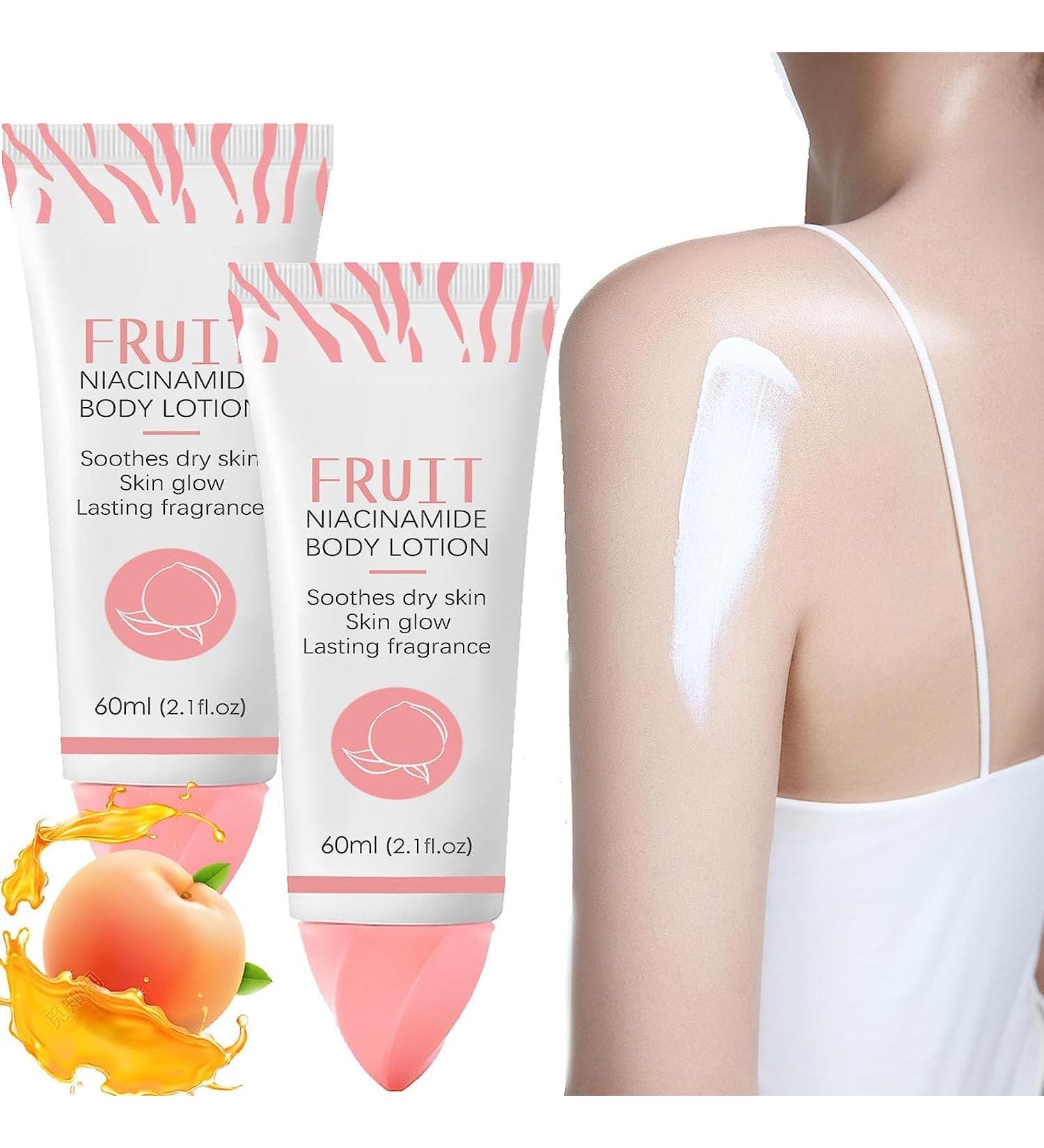 EXQST Gmeelan Peach Niacinamide Body Lotion Peach Niacinamide Body Lotion Long-lasting Moisturizing and Whitening Skin Care Products - Buy Online on GoSupps.com