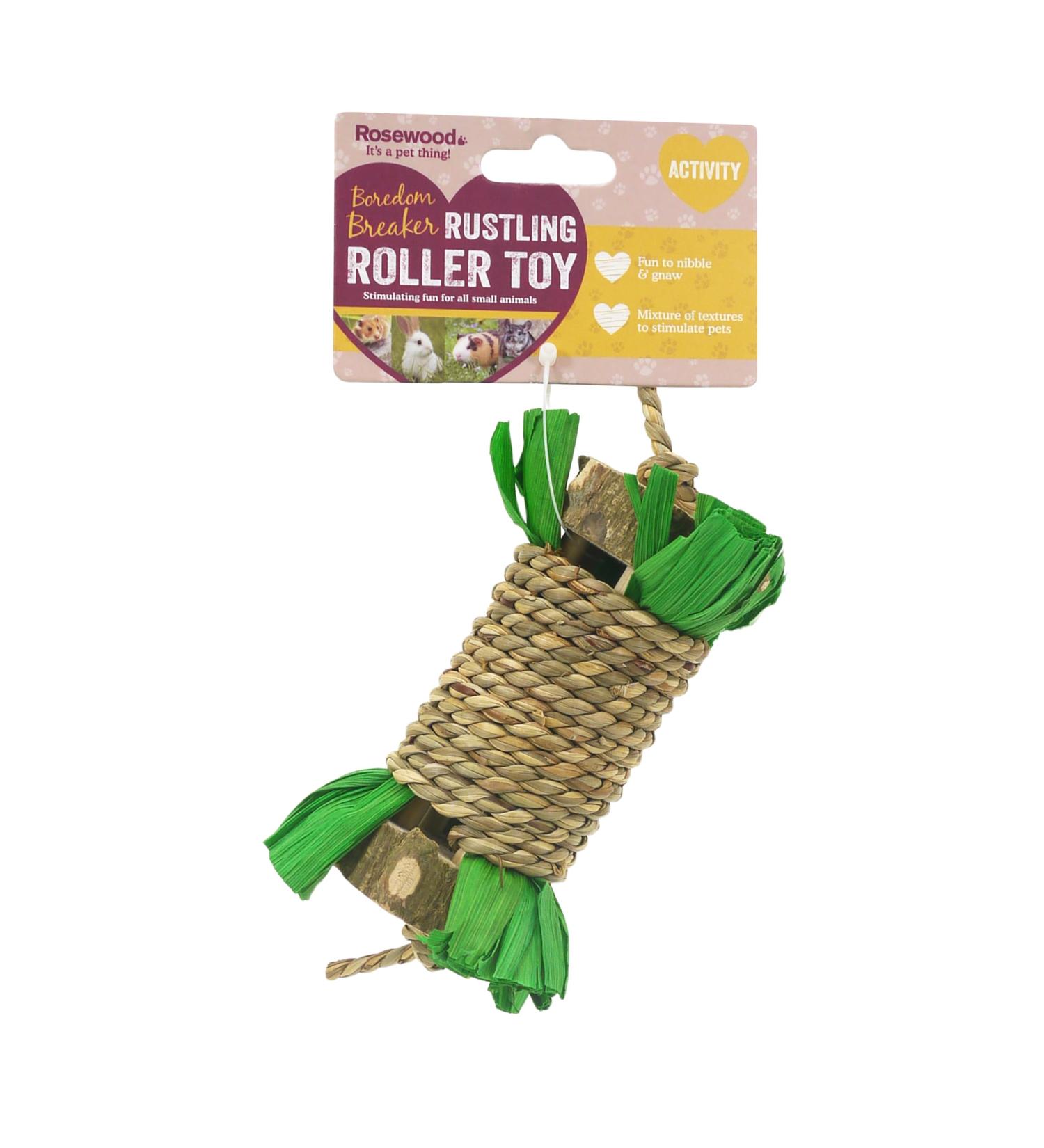 Rosewood Boredom Breaker Rustling Roller Small Animal Toy - Buy Online on GoSupps.com