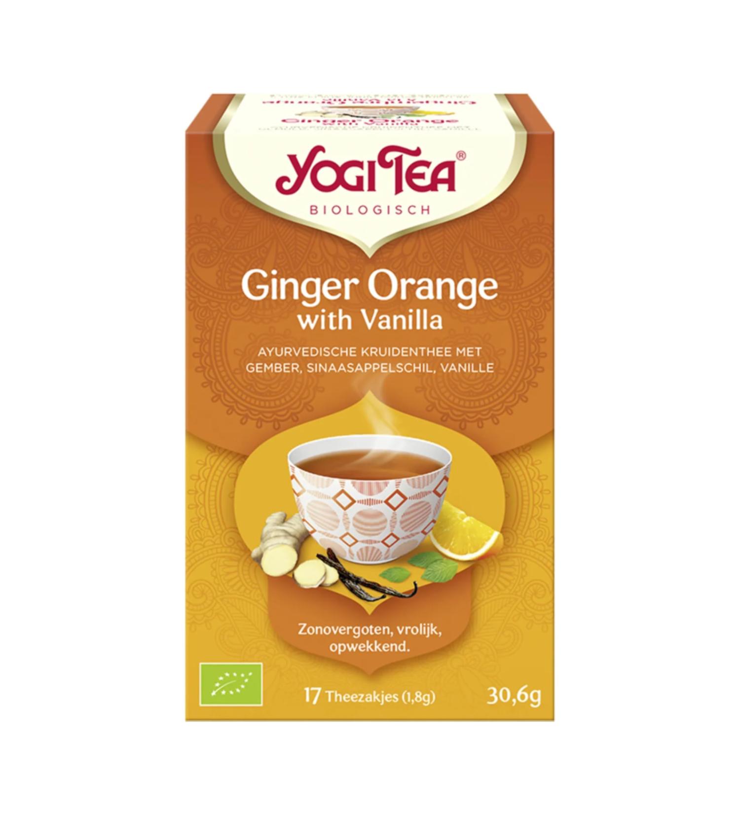 Yogi Tea Yogi Tea Organic Vanilla Ginger 17 Bags