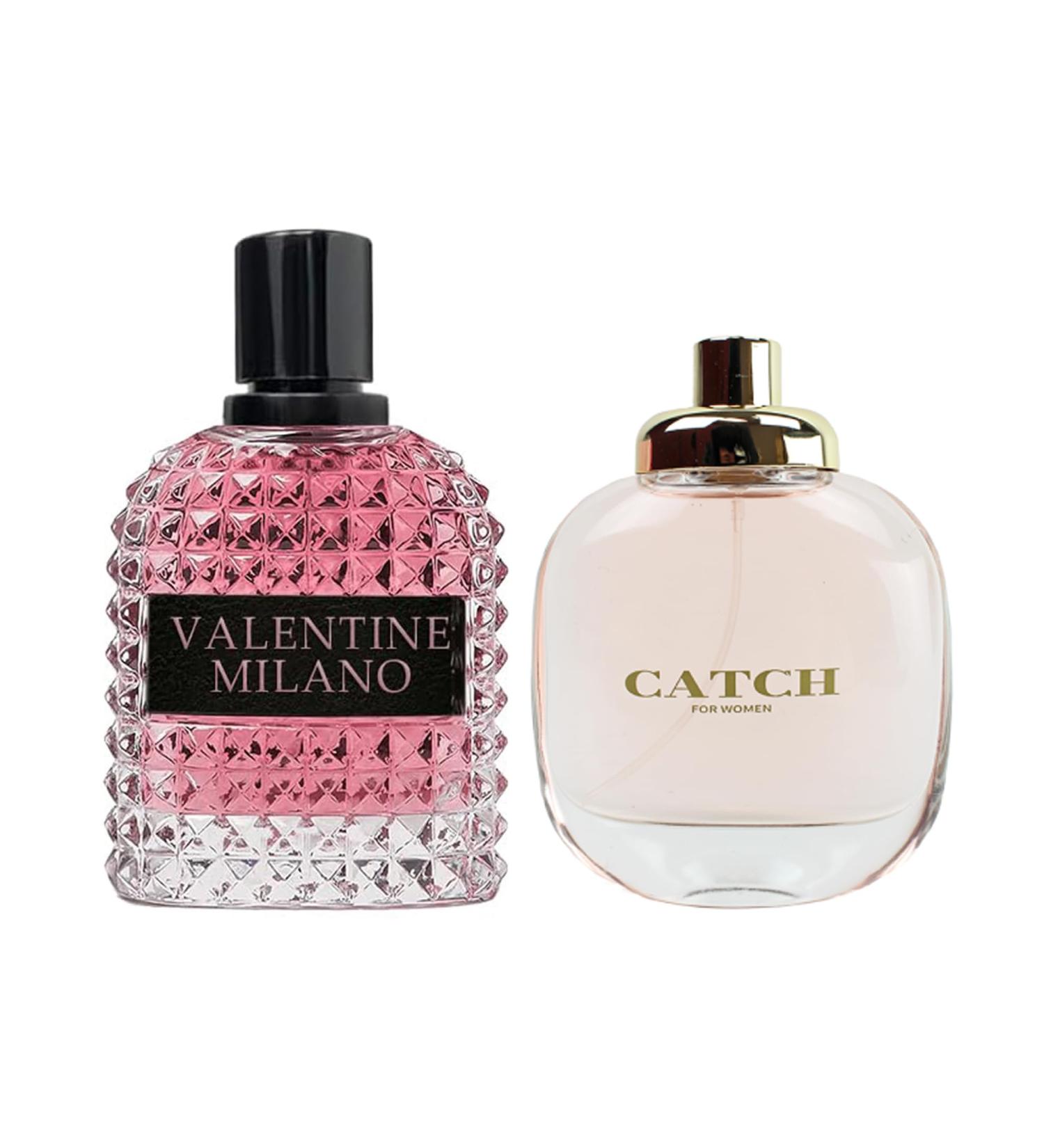 Women's Perfume Combo Set Milano Women&Catch Women Floral Fruity Fragrance Eau De Parfum Elegant 100ml Bottle Natural Spray Each for Daily Used Milano&Catch Women - Buy Online on GoSupps.com