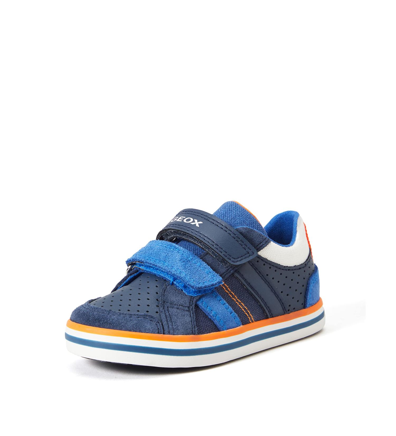 Geox Baby Boy's B Kilwi C Sneakers - Navy Royal, Size 3.5 UK Child - Buy Online on GoSupps.com