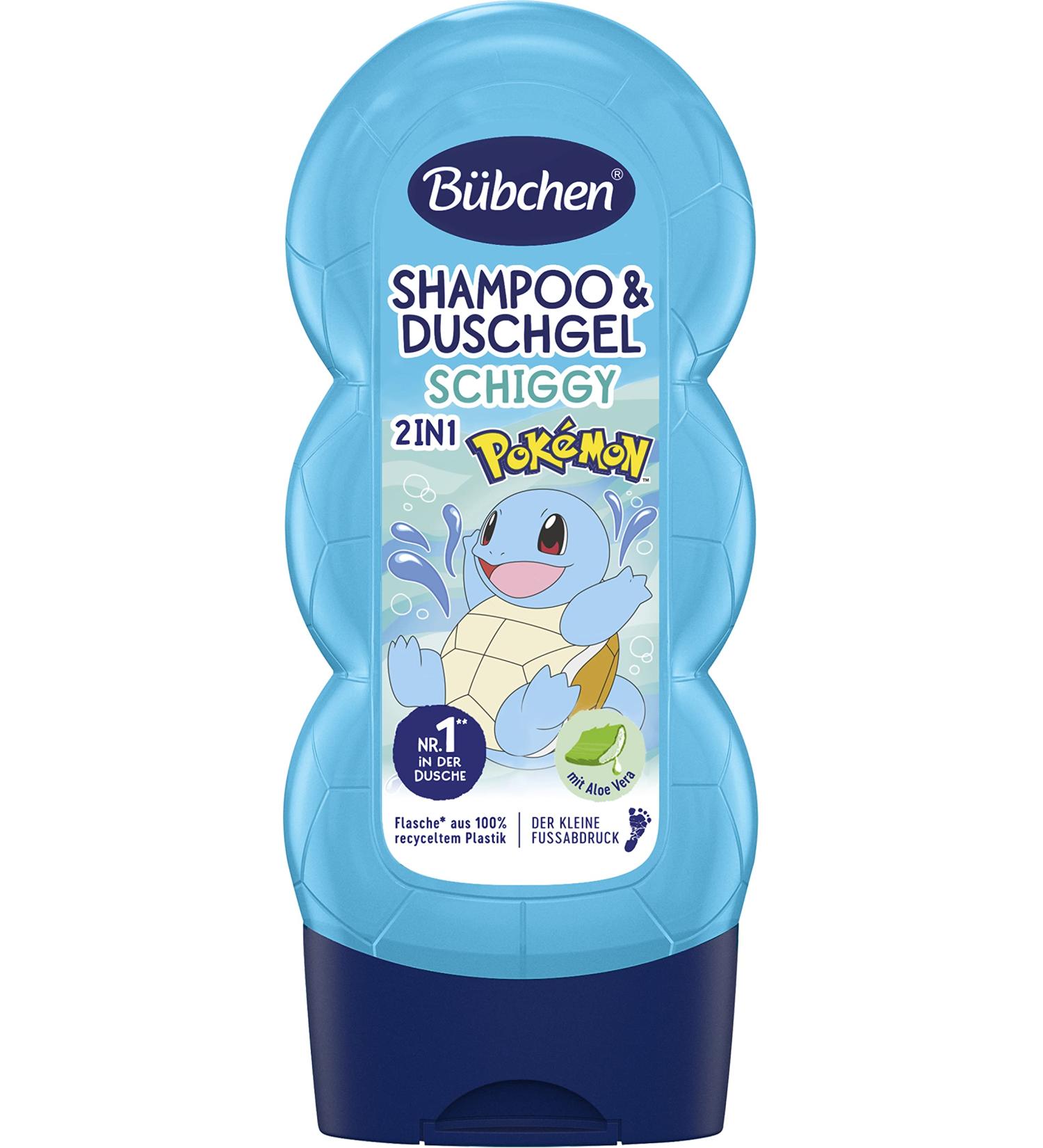 B bchen Pok mon Schiggy Edition Shampoo & Shower Gel for Children - 230 ml | International Shipping Available - Buy Online on GoSupps.com