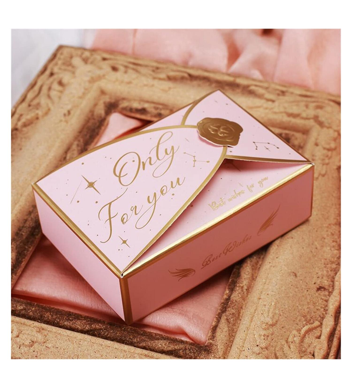 Candy Box Candy Box Wedding Supplies Chocolate Packaging Box Baby Shower Birthday Party Decoration (20 Pcs) es (Color : Red Gift Bag Size : S(10.5x7X3.5cm)) (Color : Pink Size : S(10.5x7X3.5cm)) - Buy Online on GoSupps.com