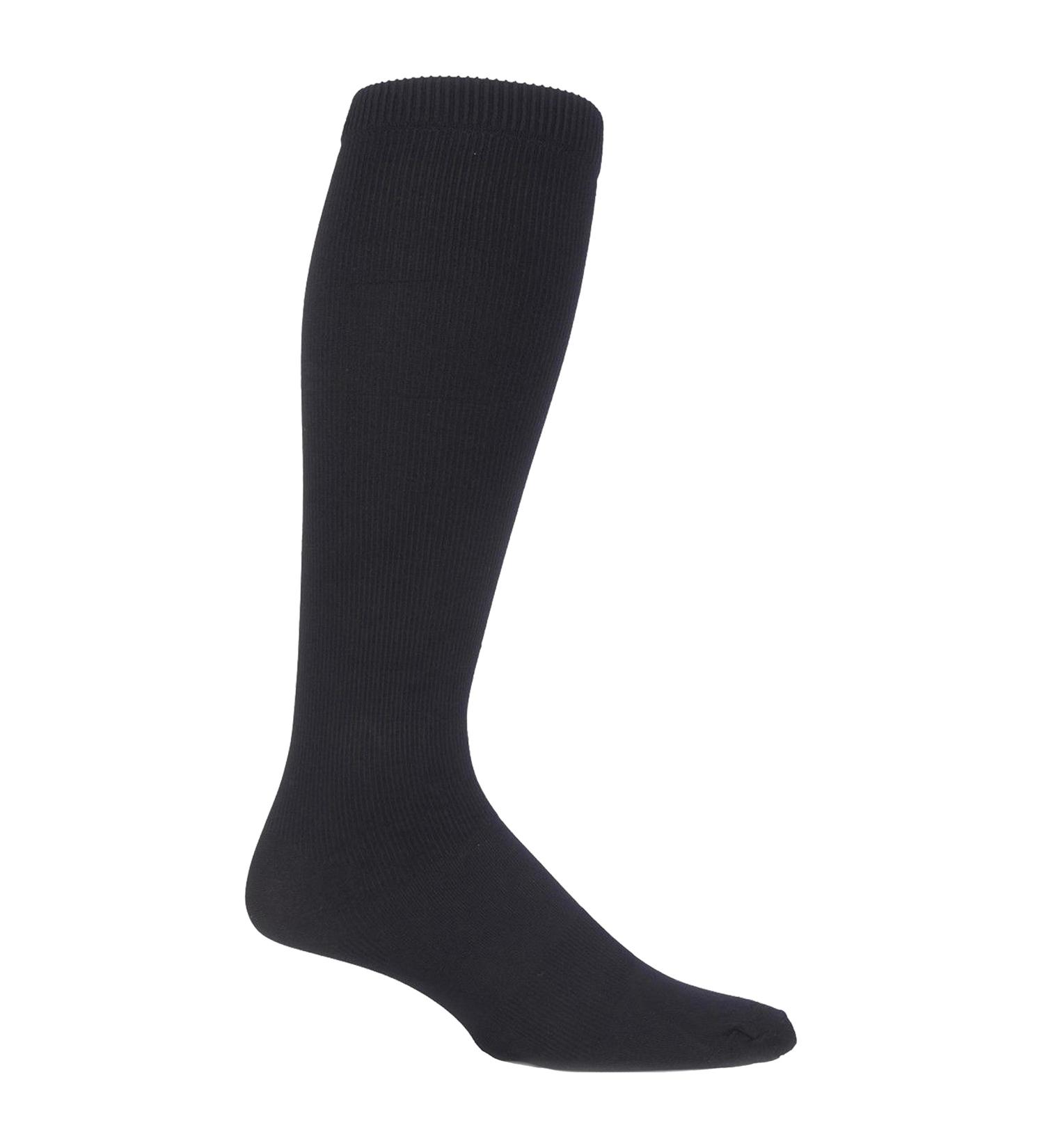 Buy Sockshop Unisex Knee High Compression Flight & Travel Socks - Black | Comfortable Travel Accessories - UK Size 9-11 EU 43-45 - Buy Online on GoSupps.com