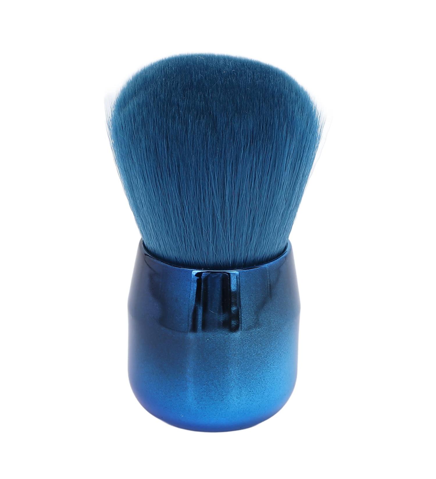 Glomora Blush Brush Soft Fluffy Hair Mushroom Head Make Up Brush for Bronzer Loose Powder Cosmetics Dark Blue - Buy Online on GoSupps.com