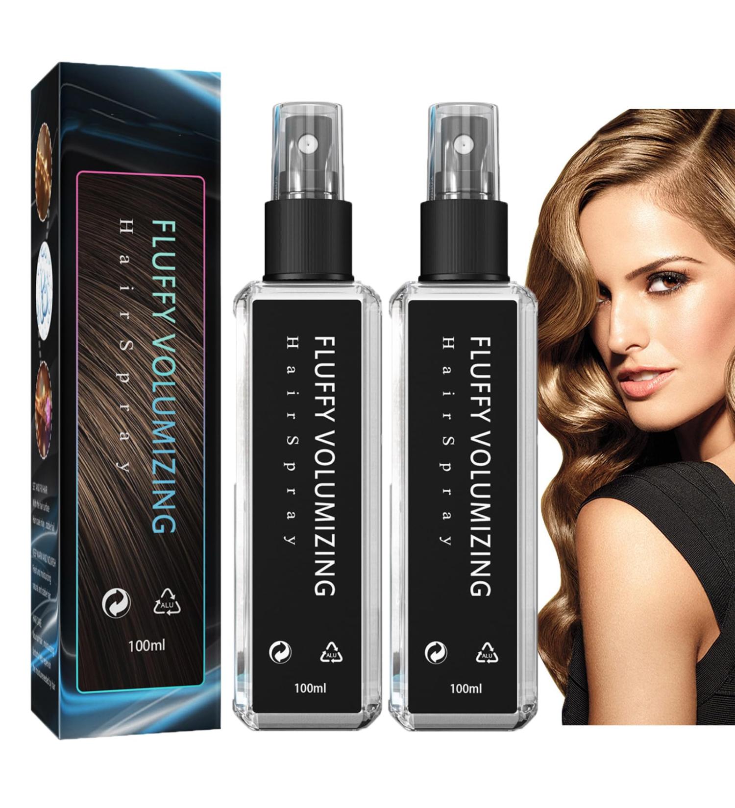 Hair Thickening Spray Availablek Natural Plant Protein Hair Thickening Spray Fluffy Volumizing Hair Spray Hair Volumizer + Texture Spray (2) - Buy Online on GoSupps.com