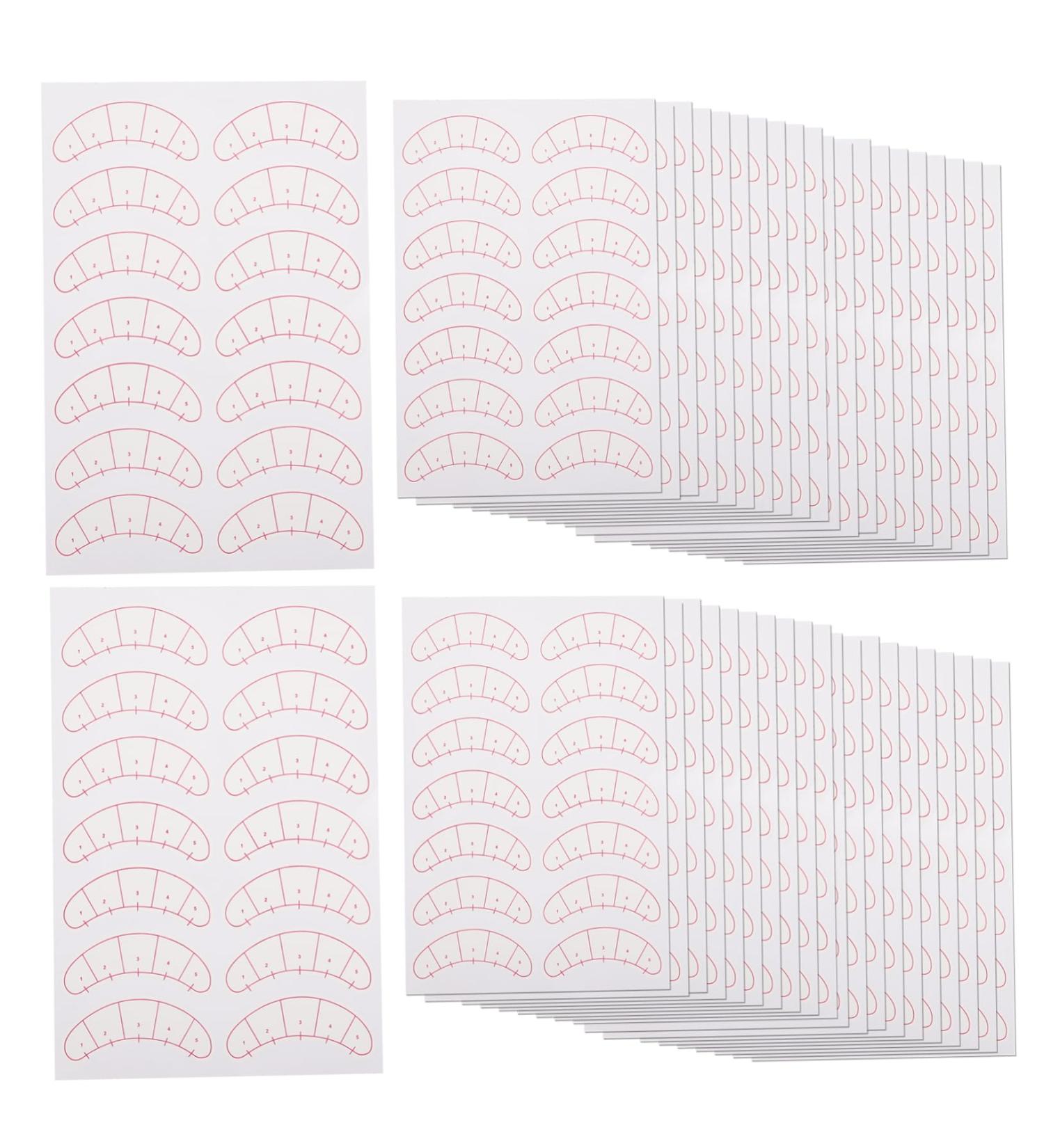  Healeved Healeved 3 eyelash positioning eye patch eyelash extension kit gel must-haves for eyelash technology patches eyelash extensions makeup supplies makeup tape for the eyes p.p. - Buy Online on GoSupps.com